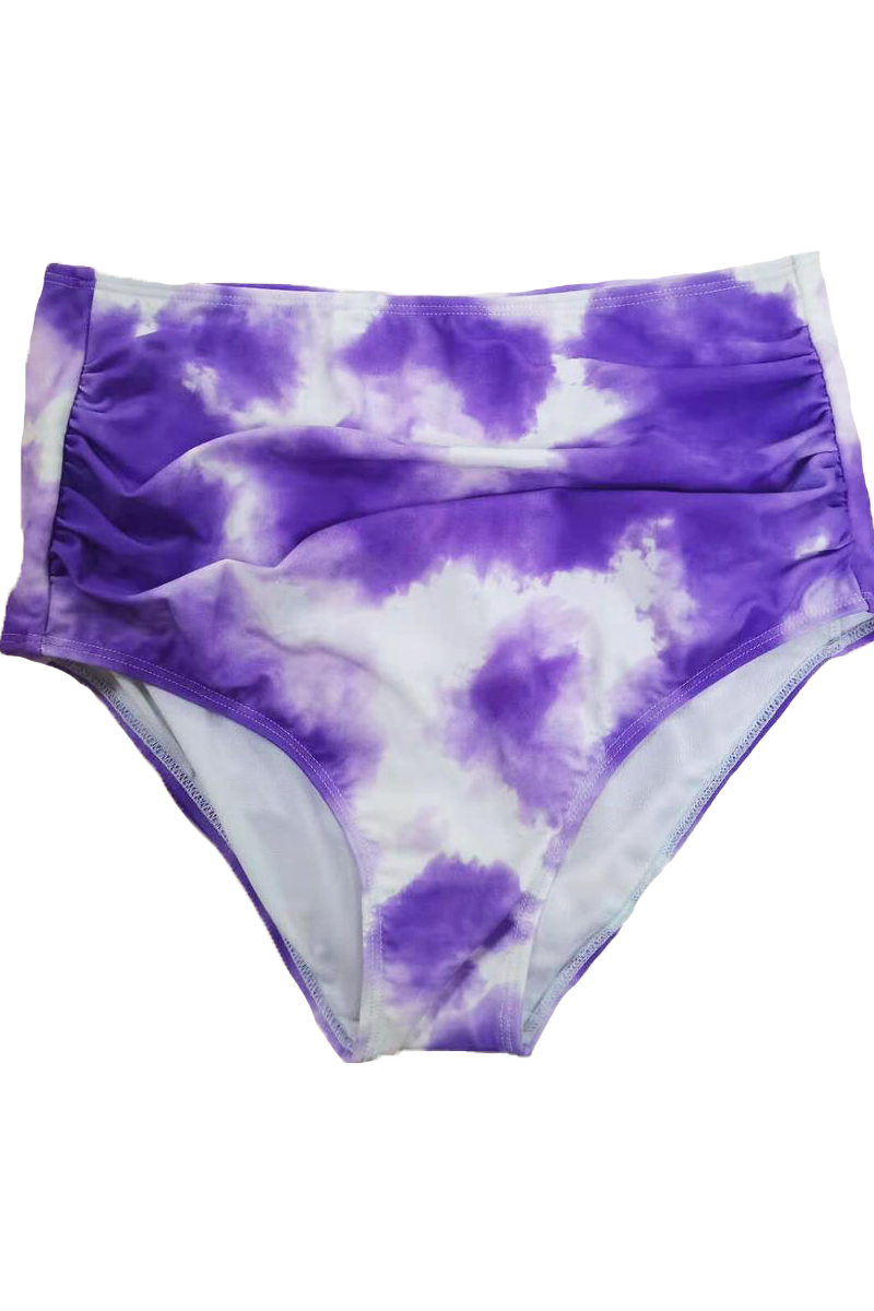 Barefoot Bottom | Tie Dye Purple | Final Sale