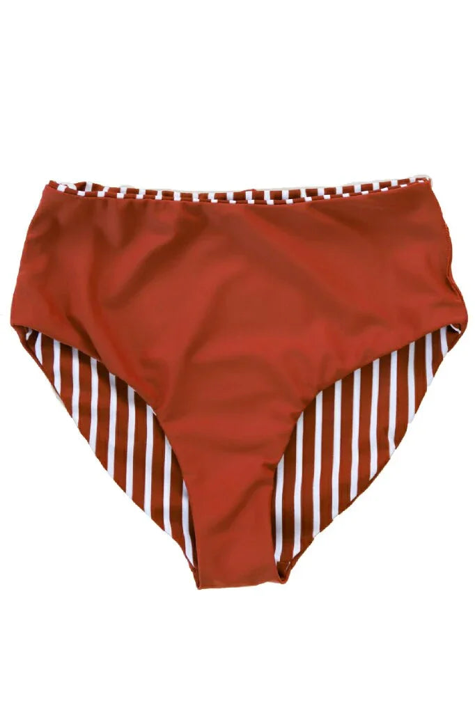 Lagoon Reversible Bottoms | Sienna & Stripes | Final Sale