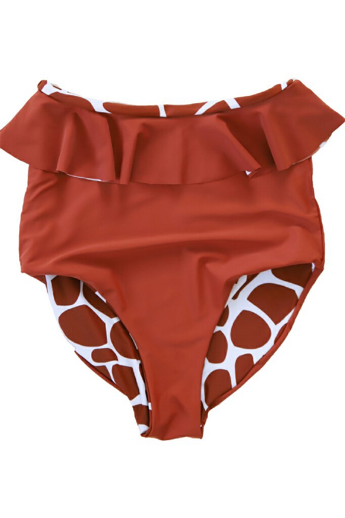 Cabana Reversible Bottoms | Giraffe & Sienna | Final Sale