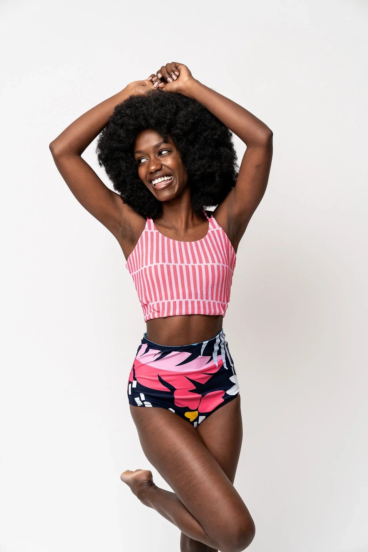 Destination Top | Pink Stripe