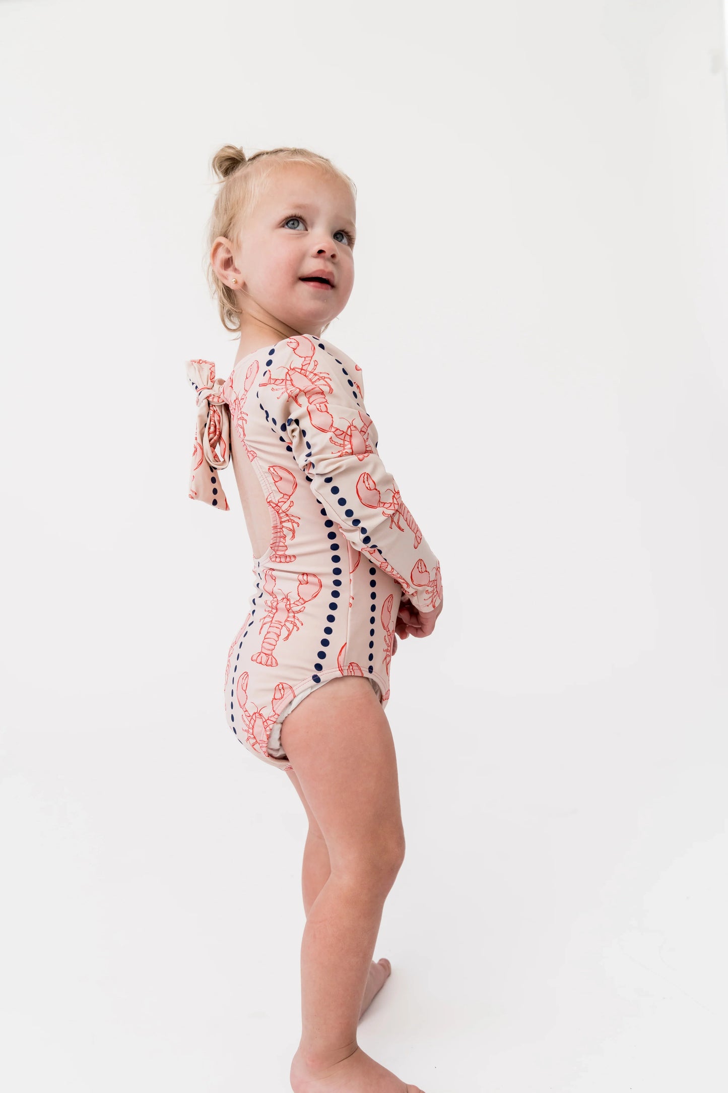 Mini Surfer Girl One Piece | Lobster Bay
