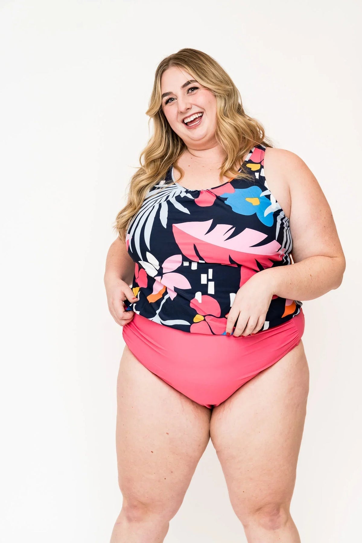 Chase Top | Blue Wave Floral