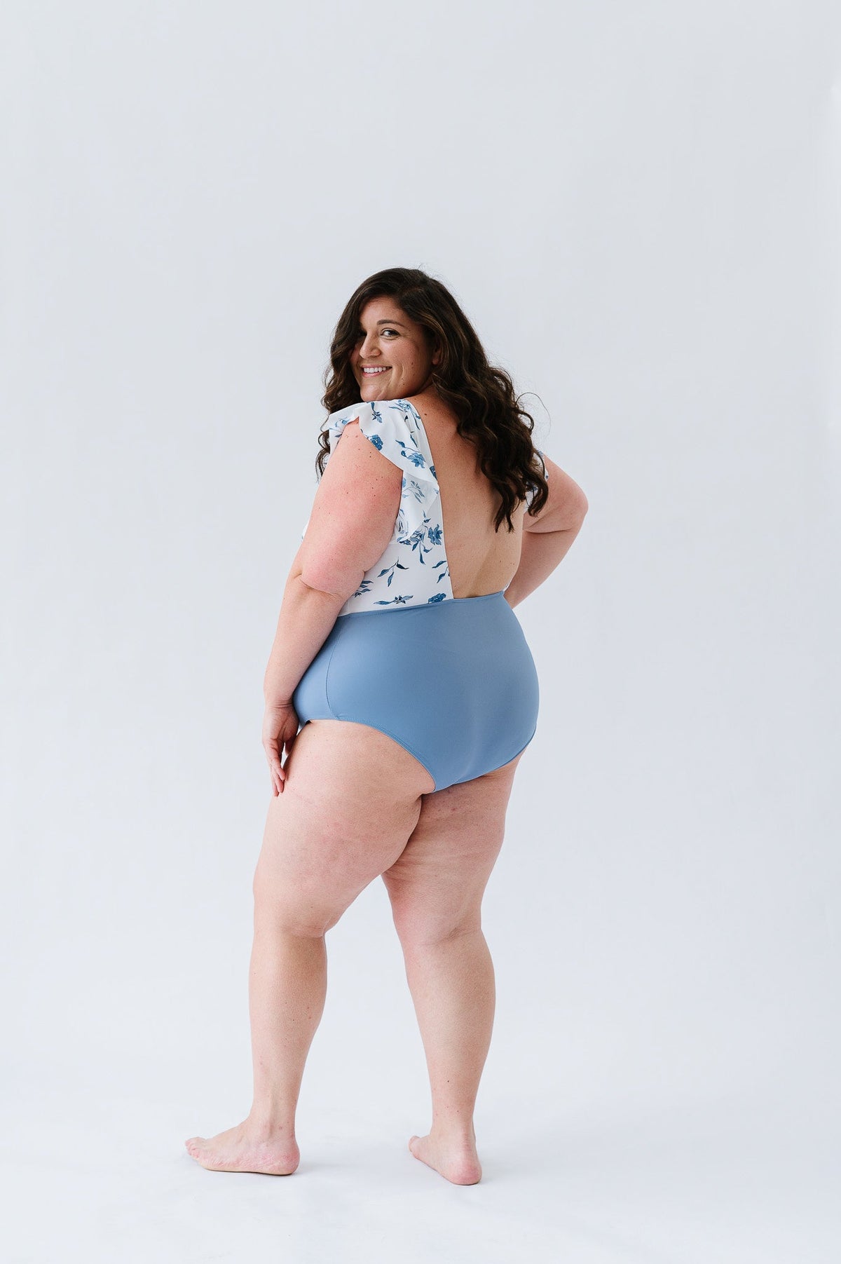 Ocean One Piece | Ocean Blue Floral
