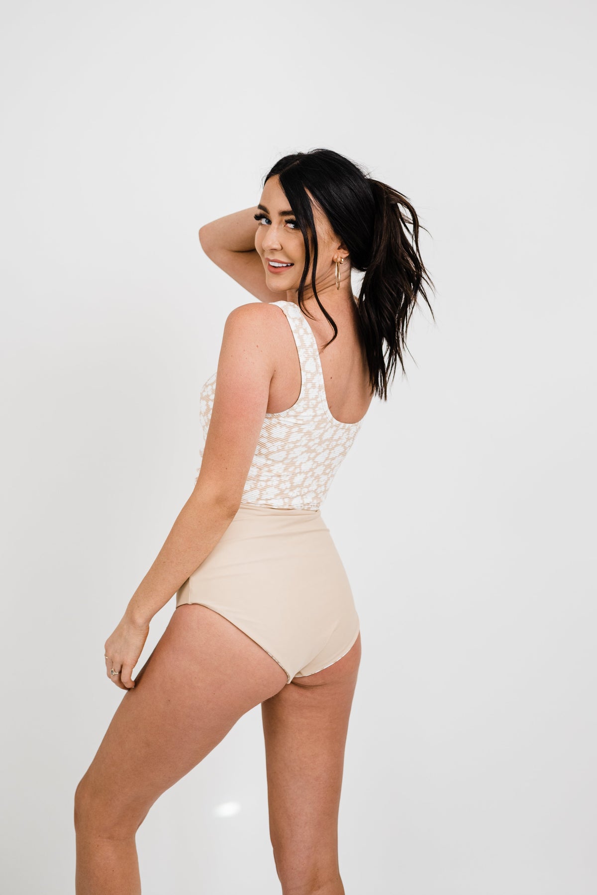 Traveler Top | Tan Floral | Final Sale