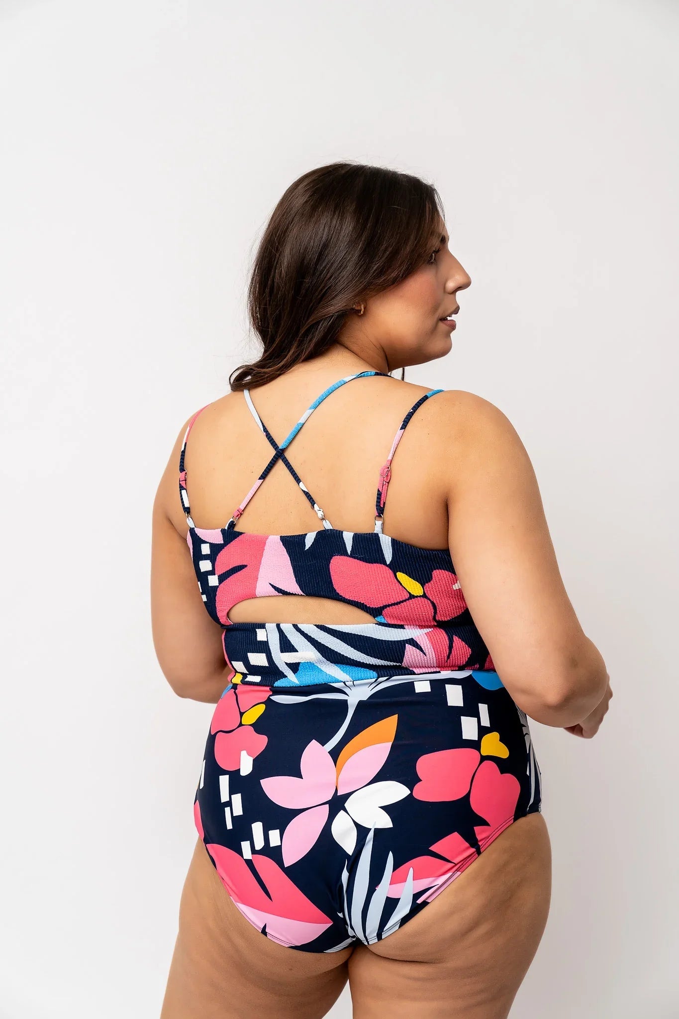  Destination Top | Blue Wave Floral