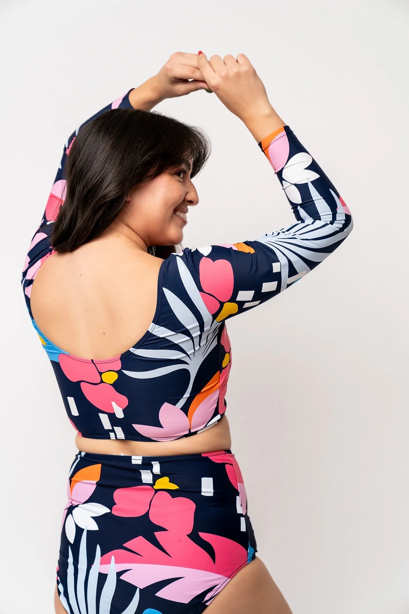 Surfer Top | Blue Wave Floral