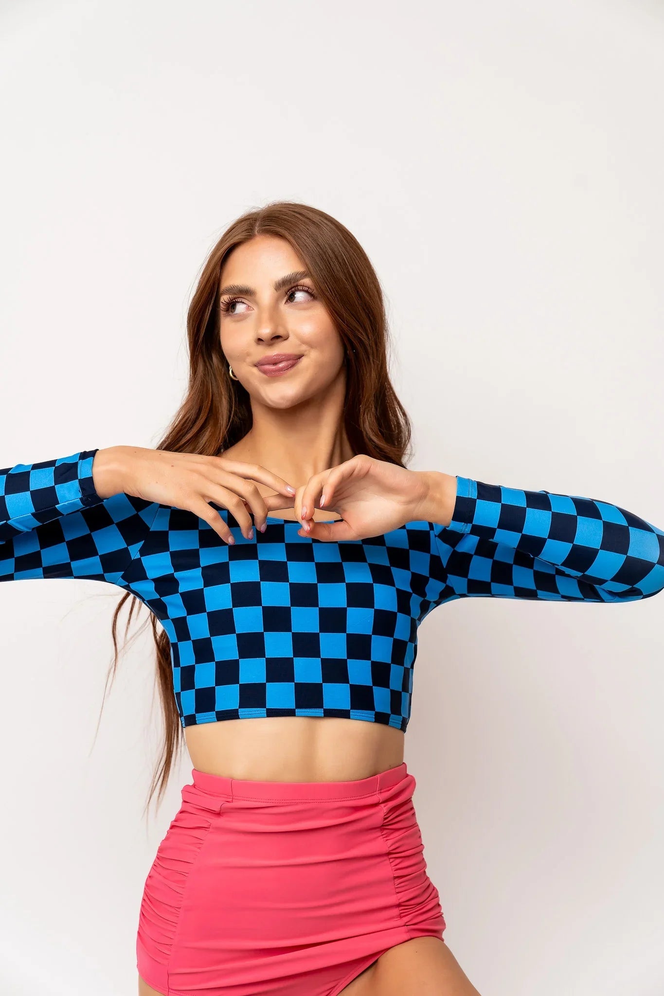  Surfer Top | Blue Check