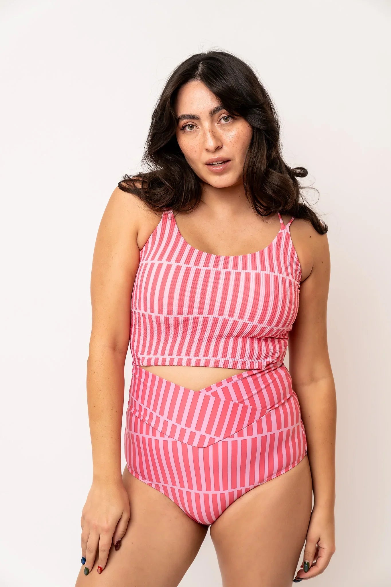  Destination Top | Pink Stripe