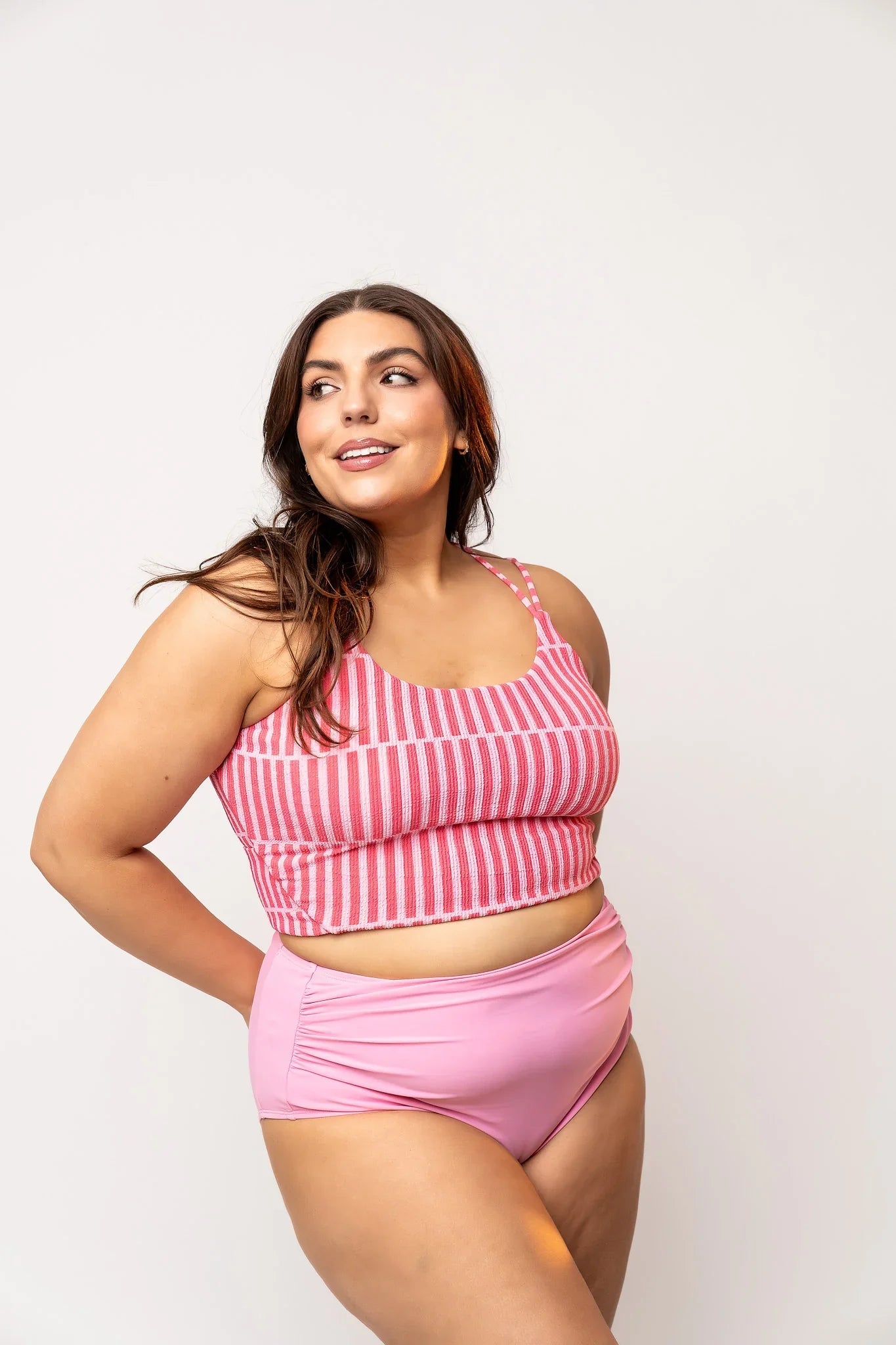  Destination Top | Pink Stripe