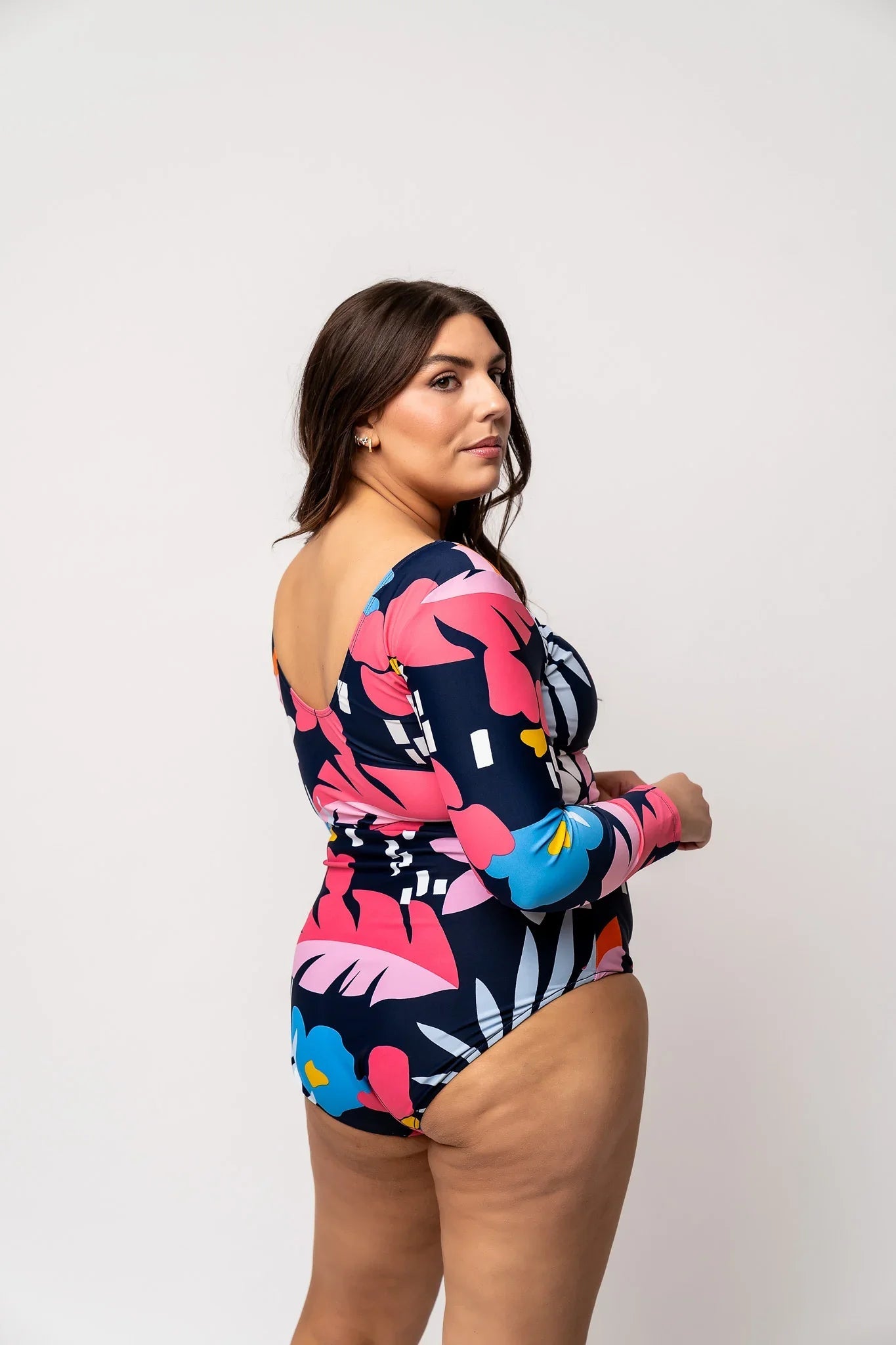  Surfer Top | Blue Wave Floral
