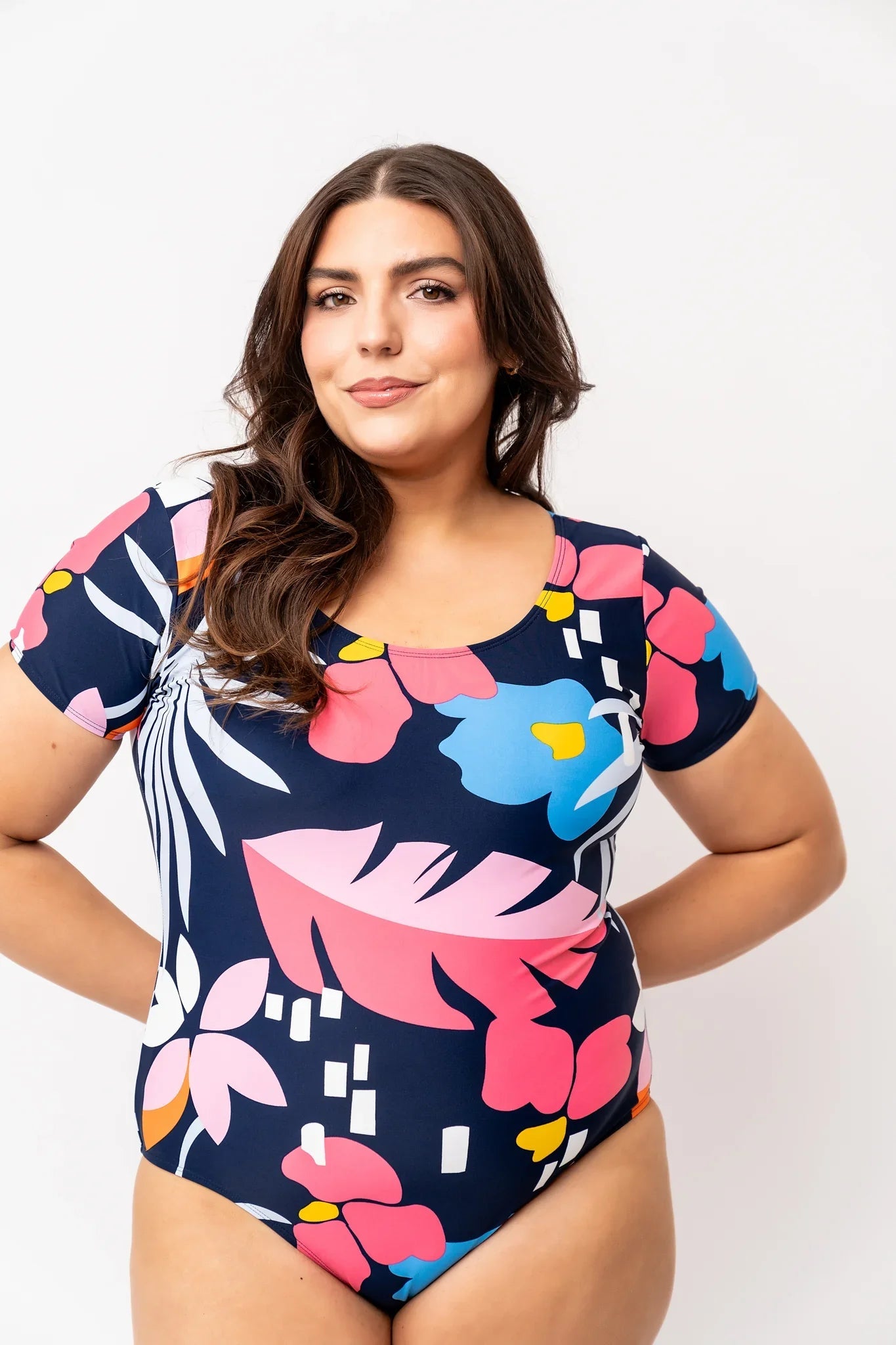  Kirra One Piece | Blue Wave Floral