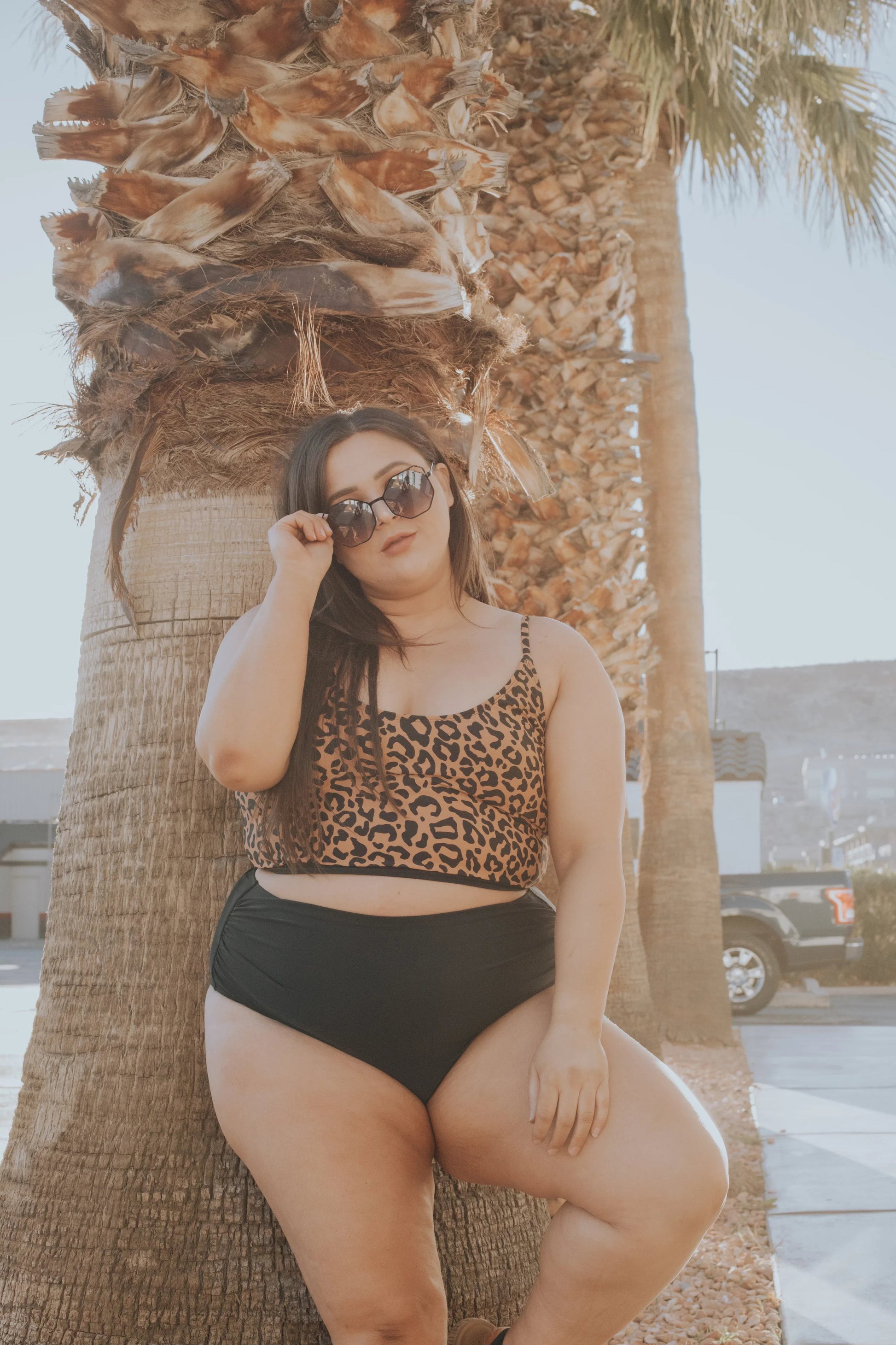  The Lounger Top | Leopard Print | Final Sale