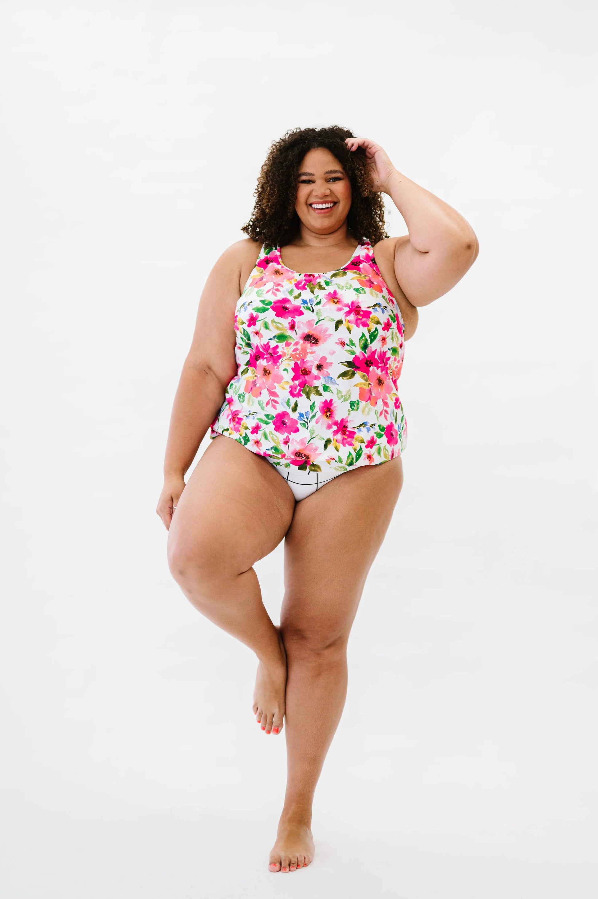  The Chase Top | Pink Floral