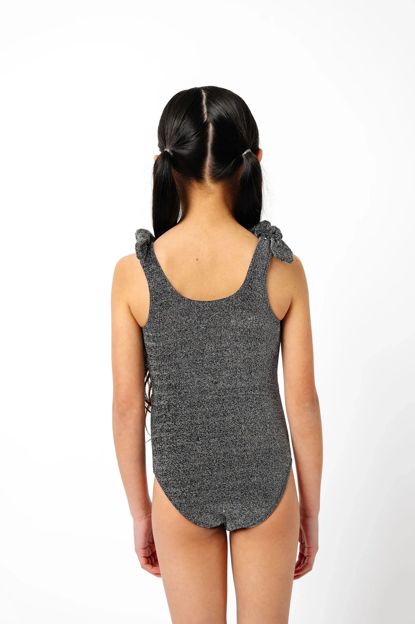  Mini Palm Tree One Piece | Black Shimmer