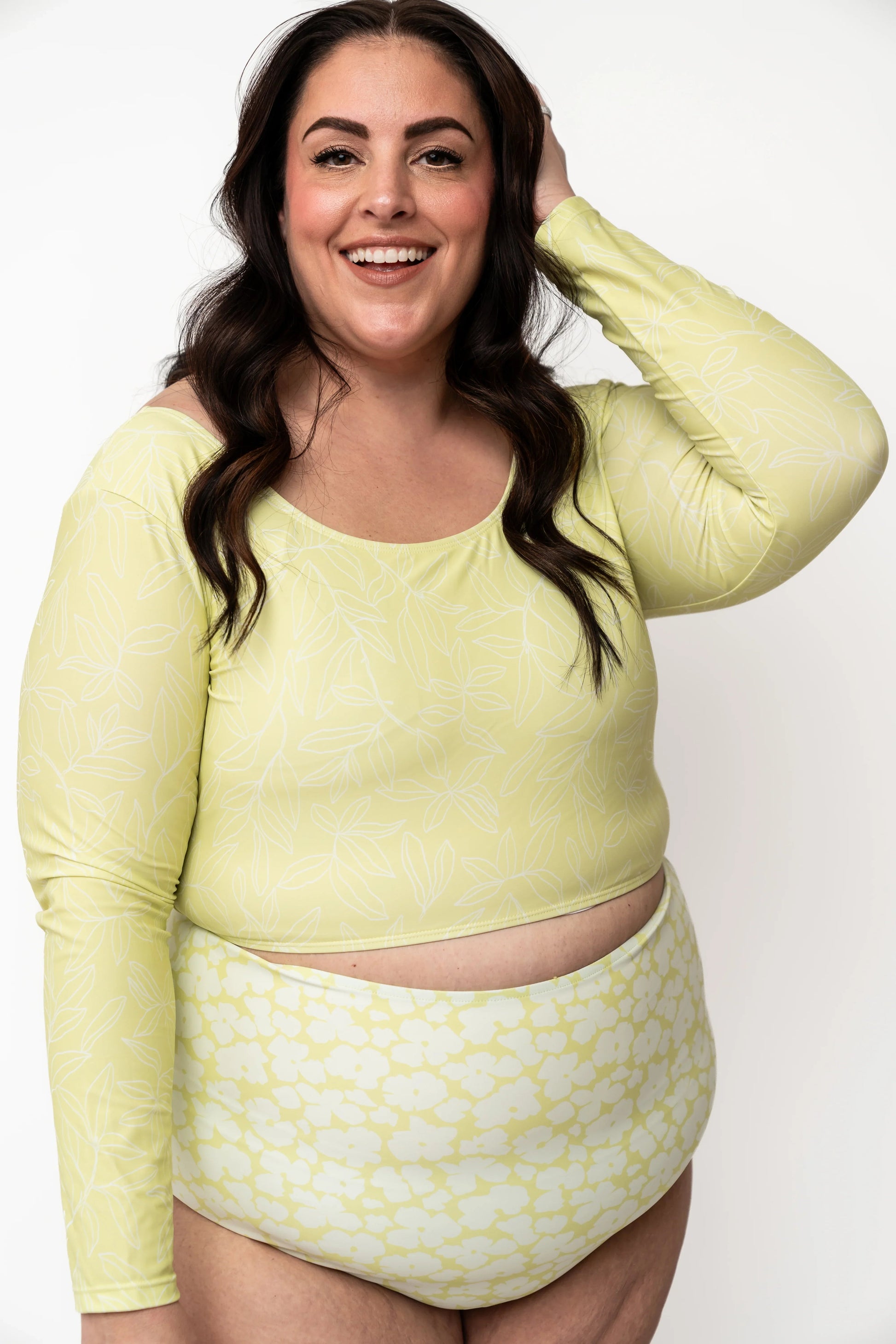  Surfer Top | Lime Garden
