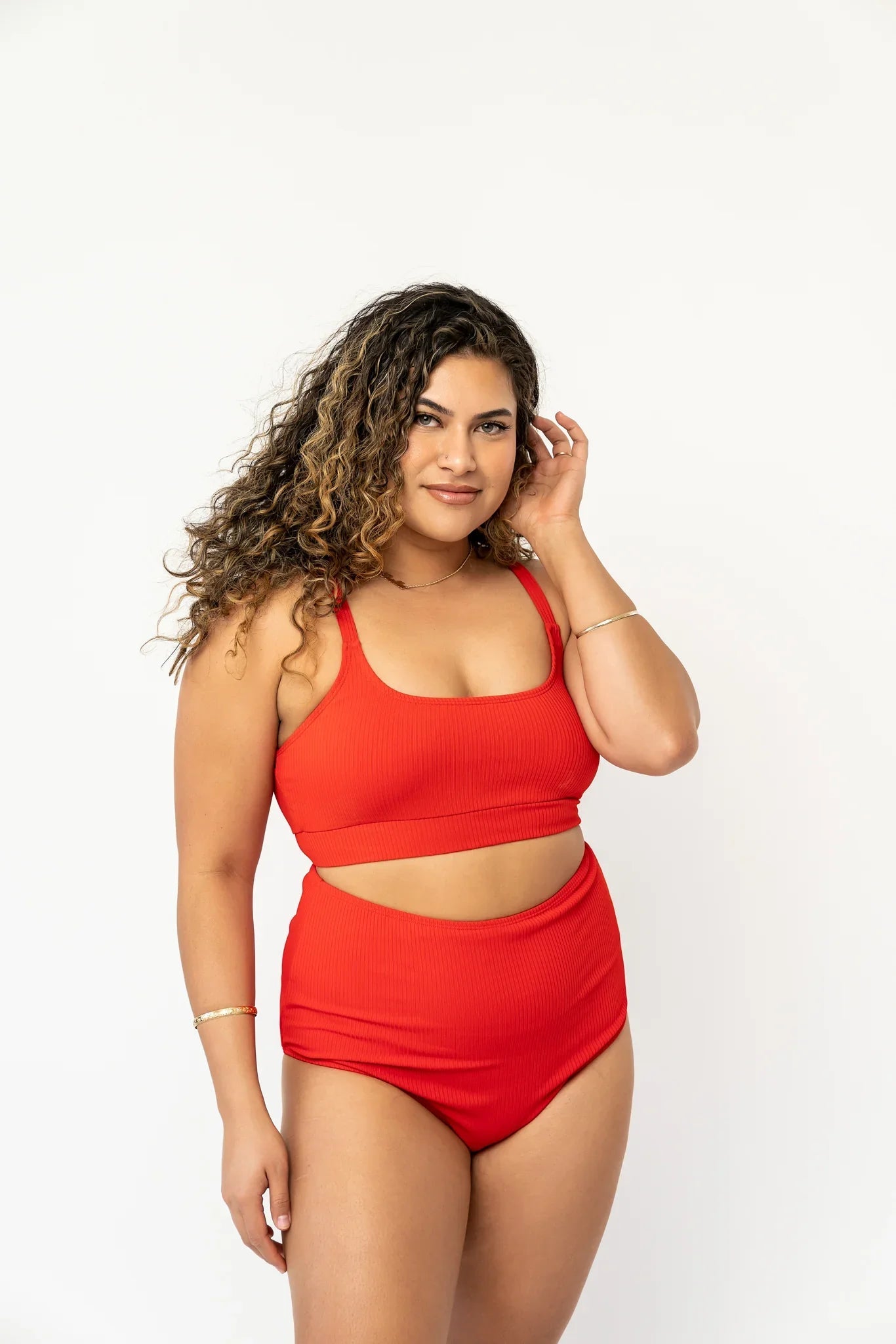  Salty Air Top | Poppy Red