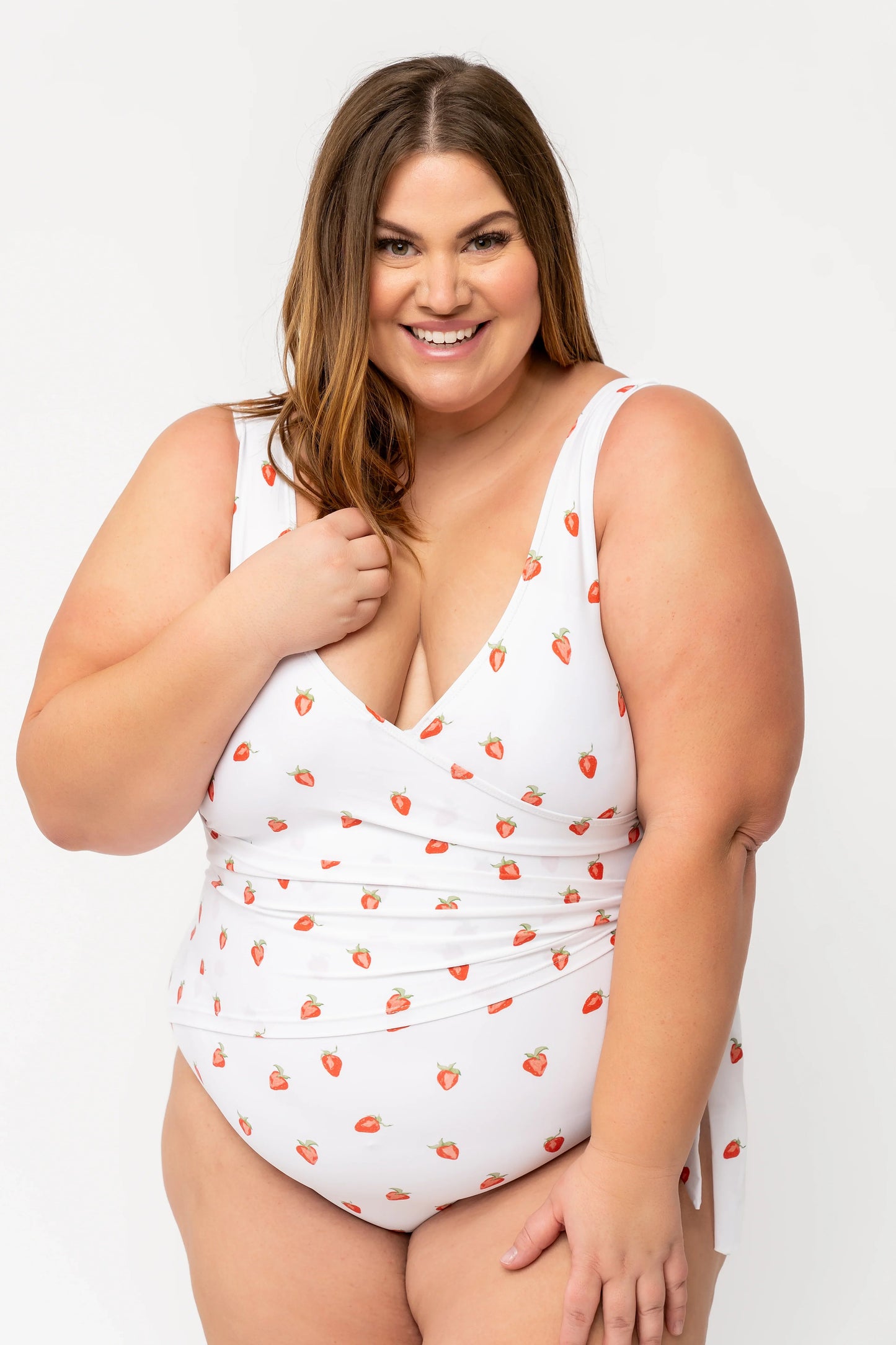  Palm Beach One Piece | Strawberry Patch
