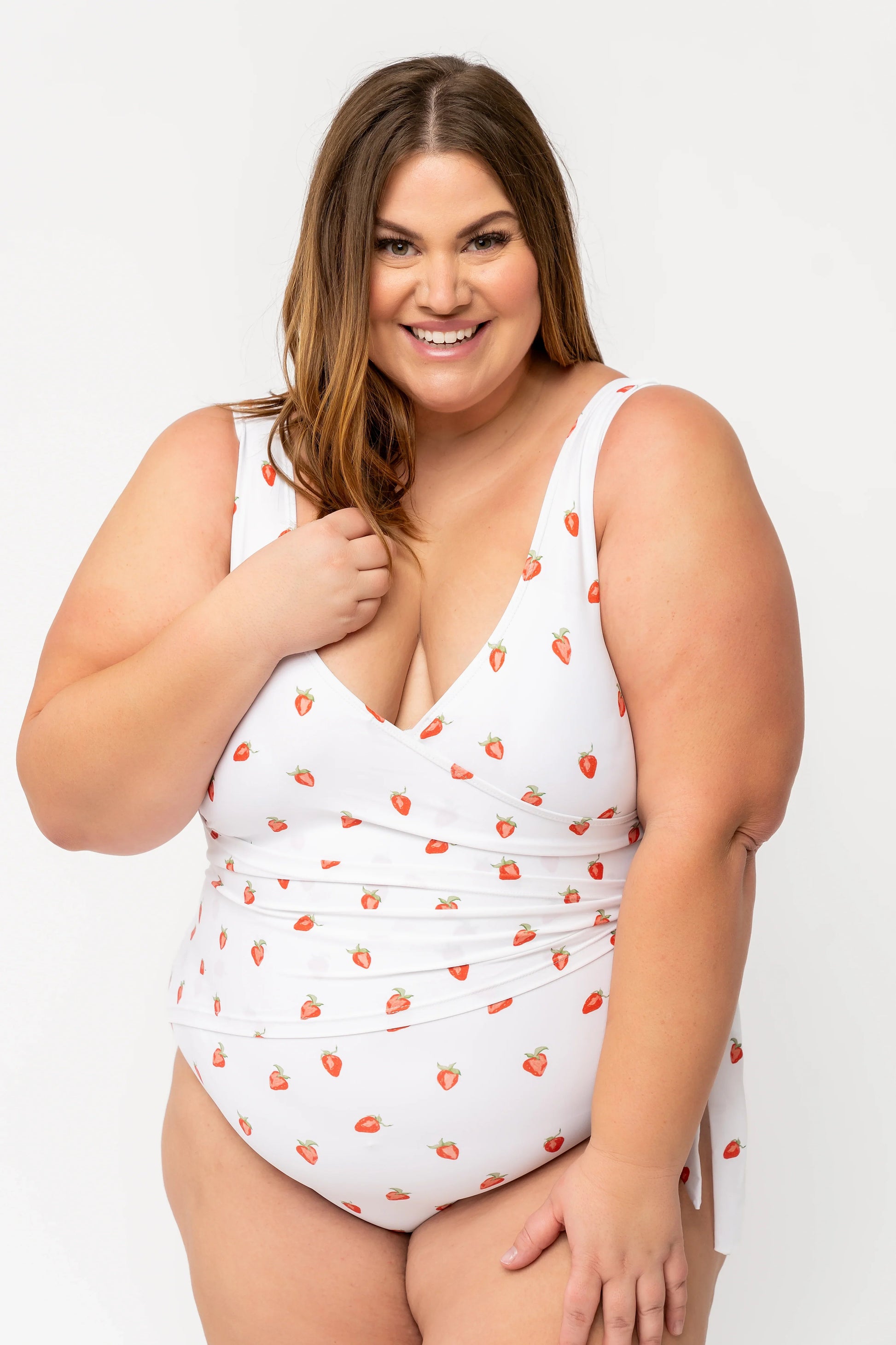  Palm Beach One Piece | Strawberry Patch