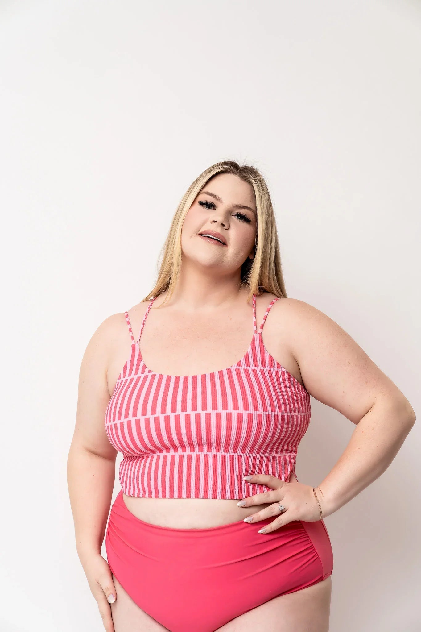 Destination Top | Pink Stripe