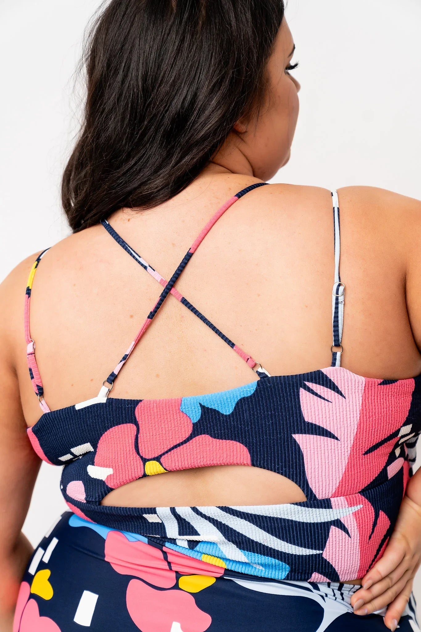  Destination Top | Blue Wave Floral