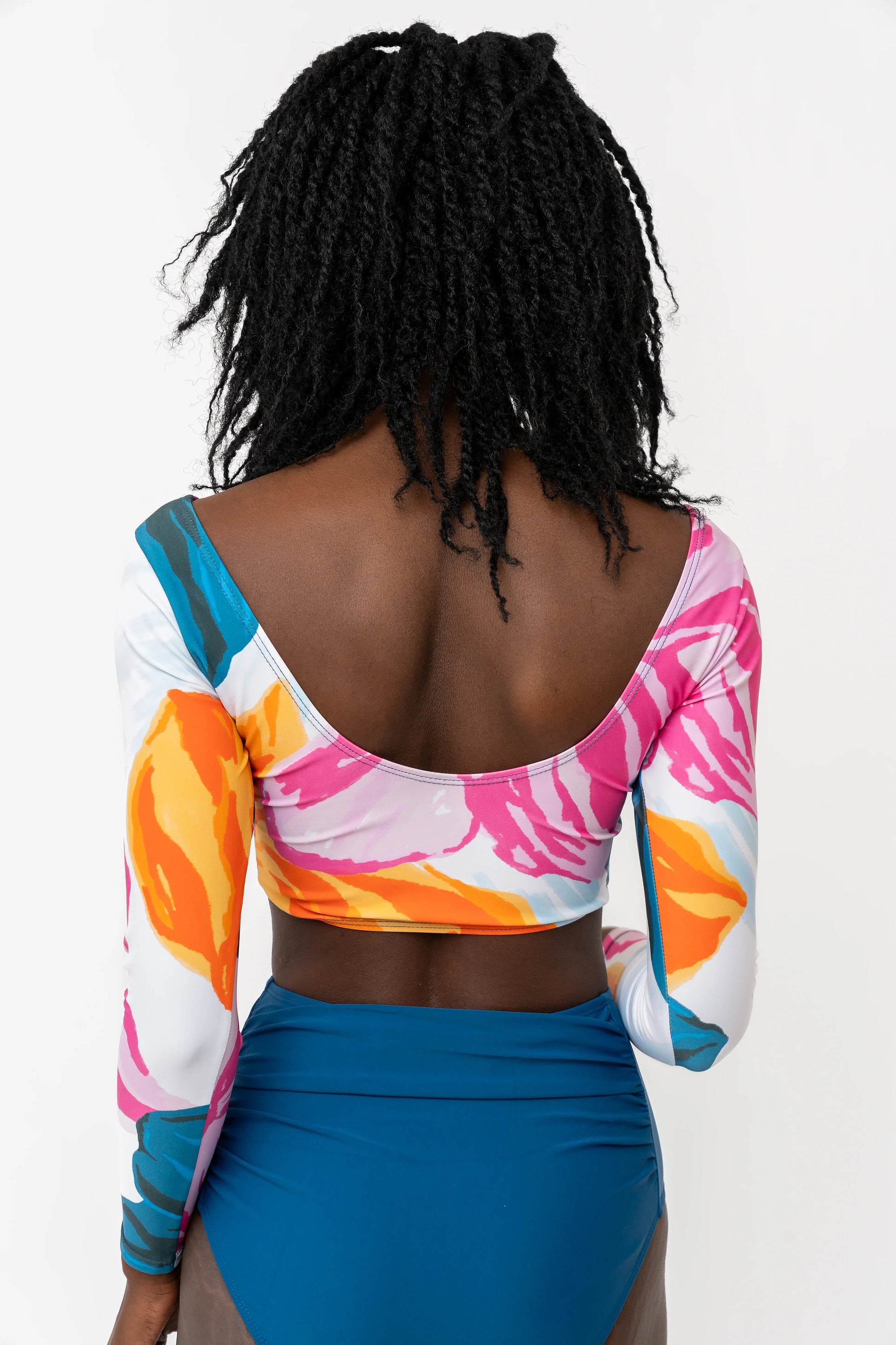  Surfer Top | Floral Fusion