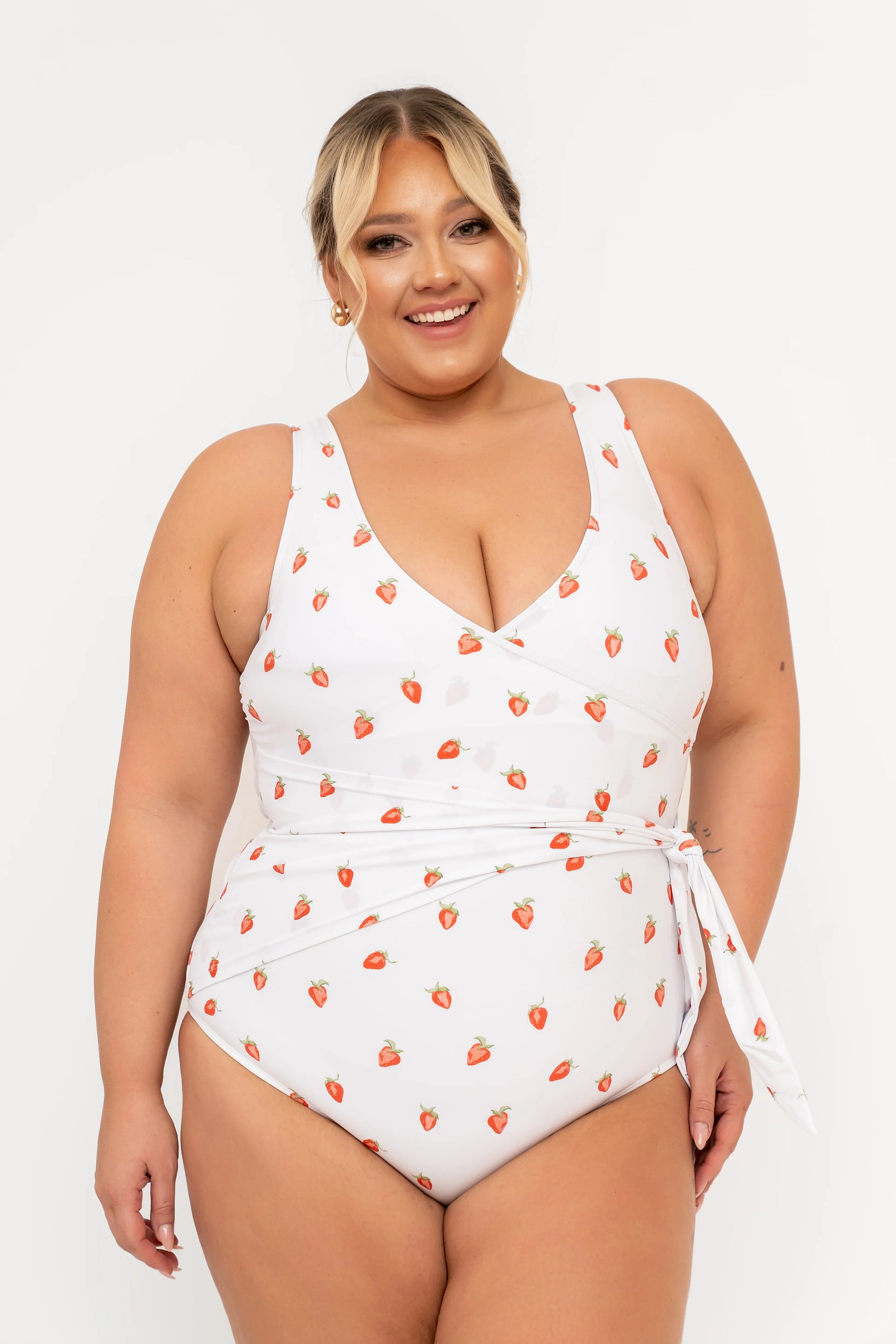  Palm Beach One Piece | Strawberry Patch