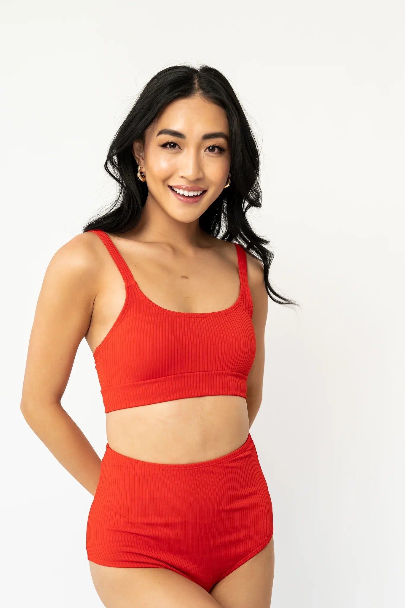  Salty Air Top | Poppy Red