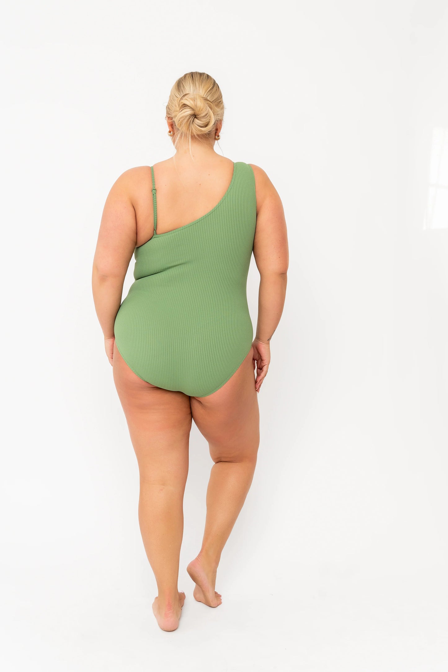  Ripple One Piece | Dark Sage