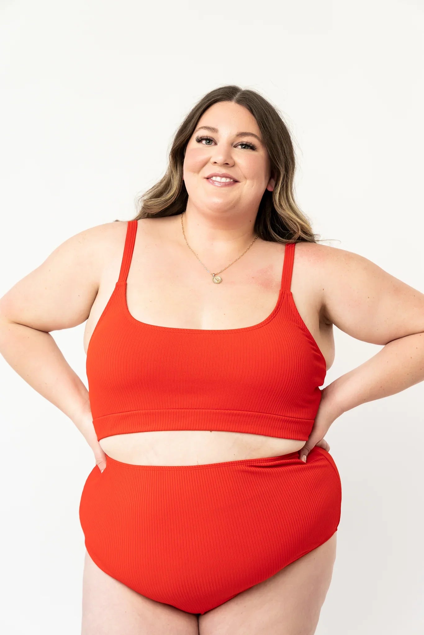  Salty Air Top | Poppy Red
