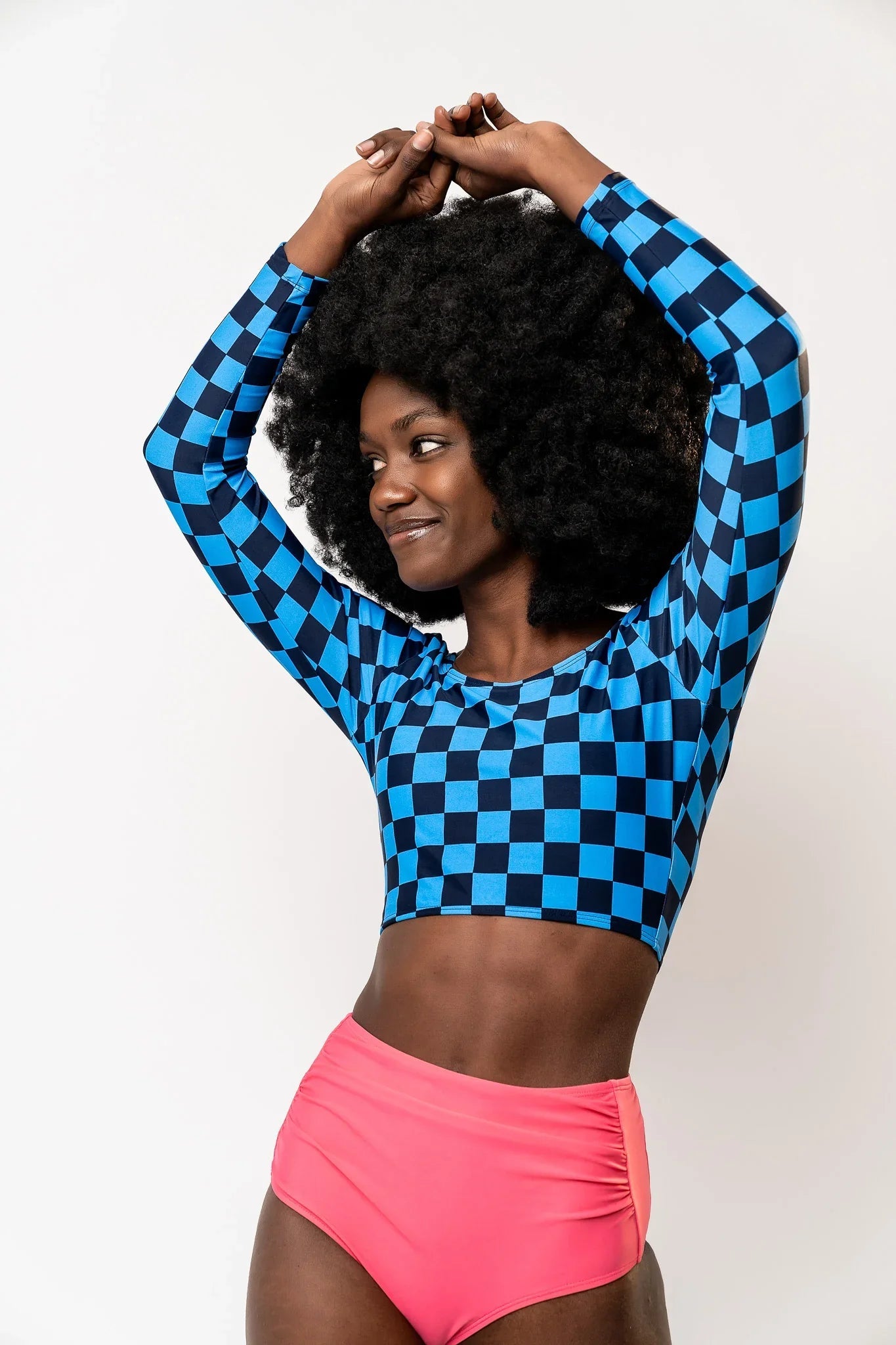  Surfer Top | Blue Check