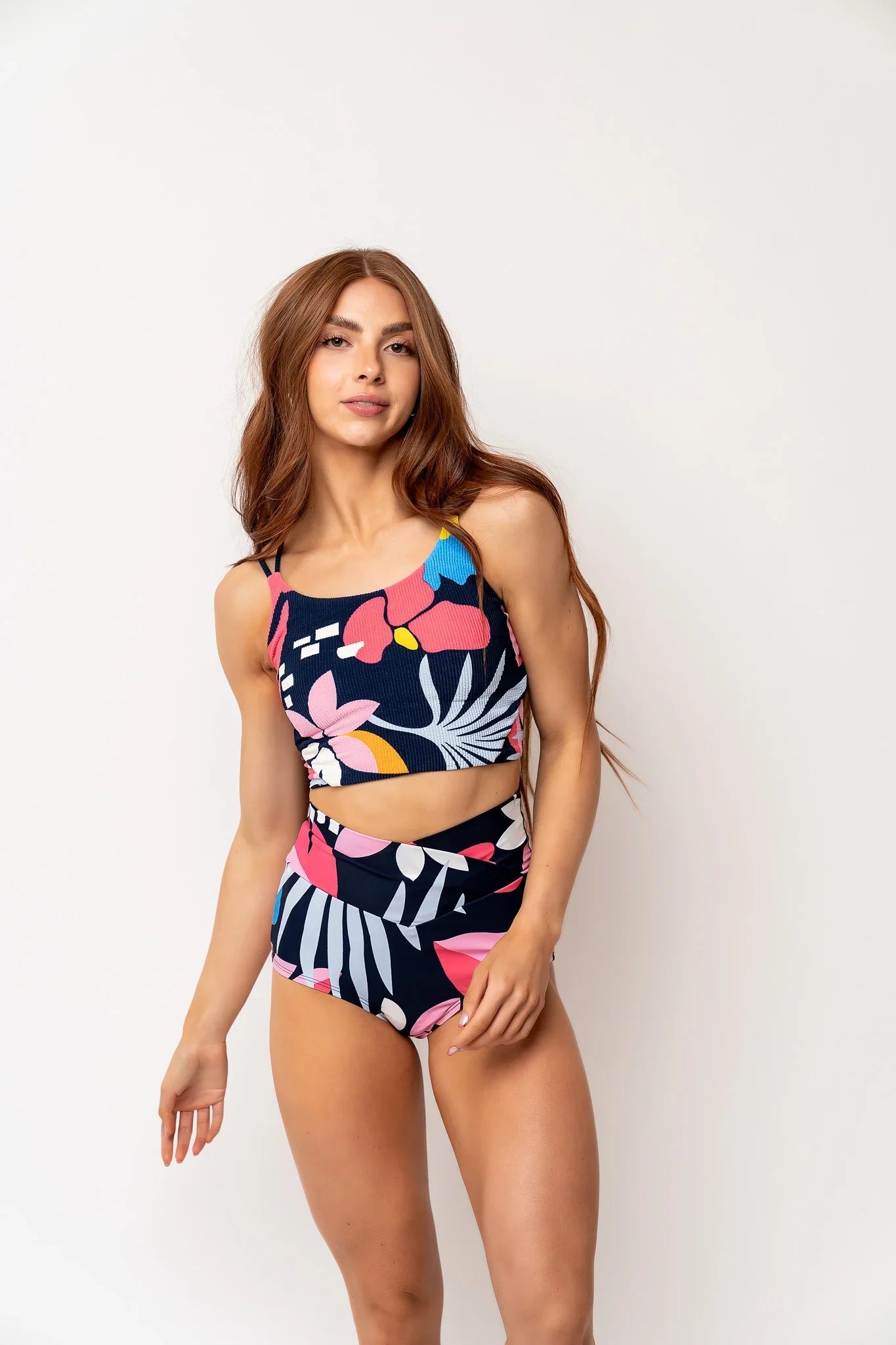  Destination Top | Blue Wave Floral