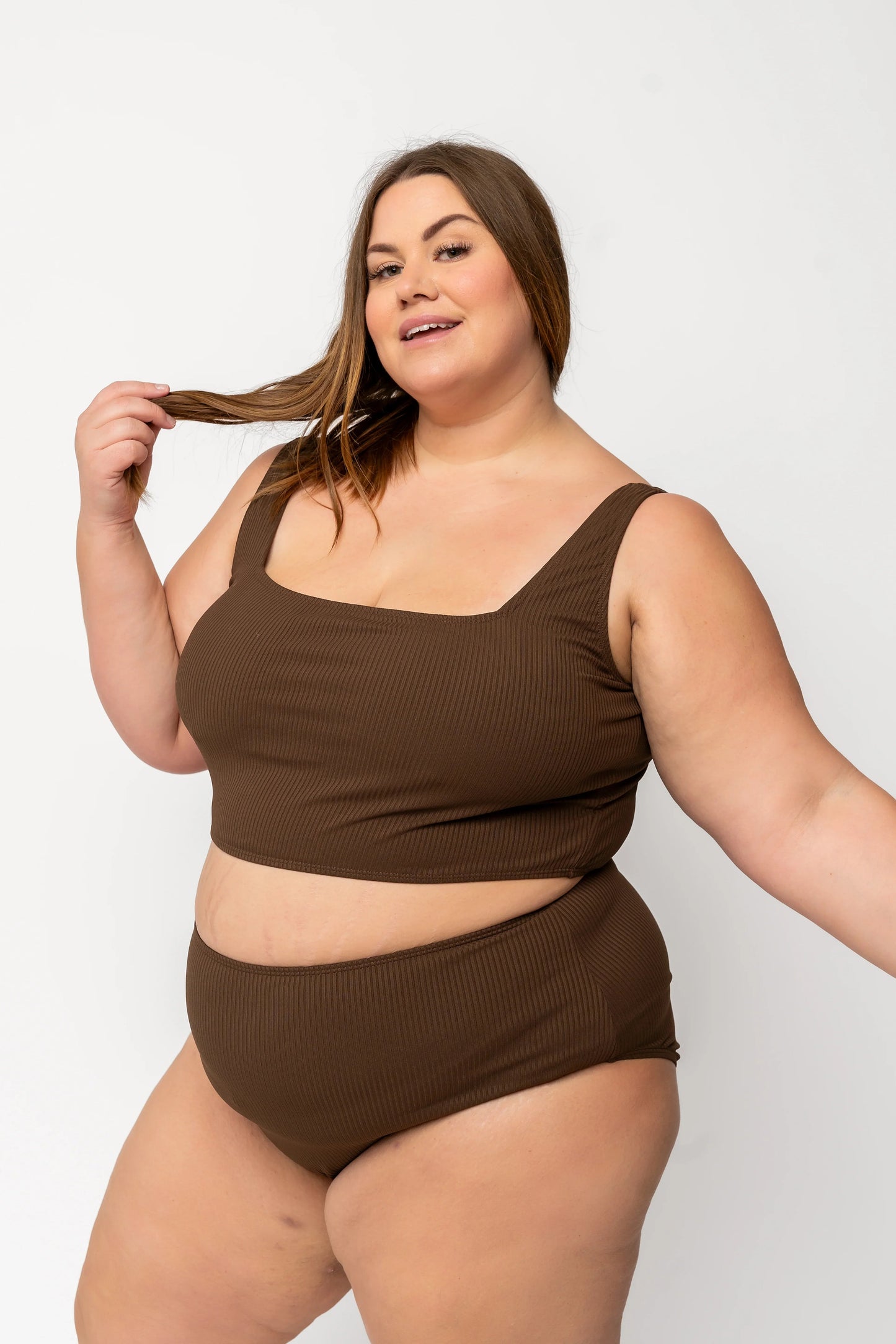  Wave Bottom | Chocolate