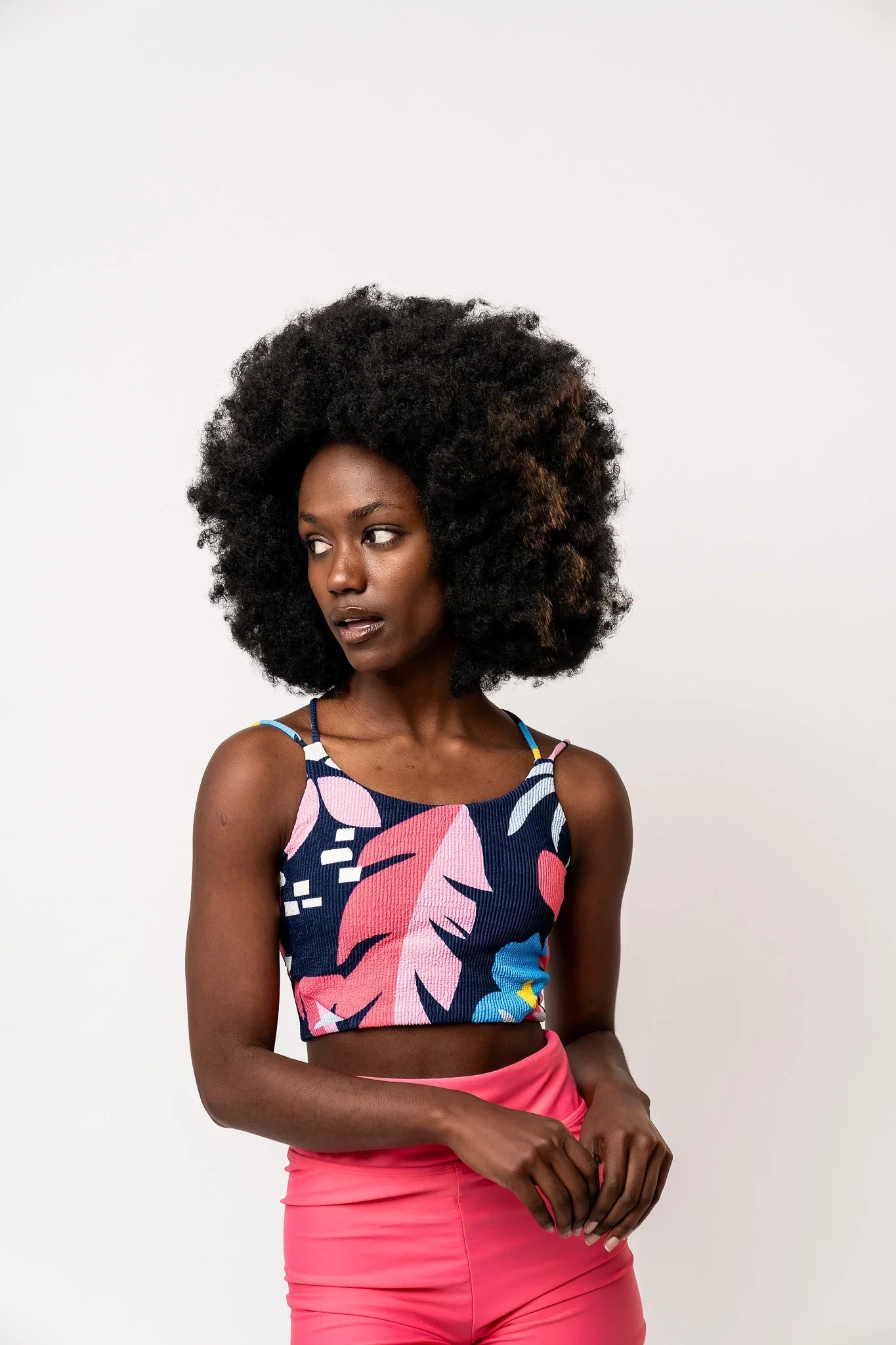  Destination Top | Blue Wave Floral