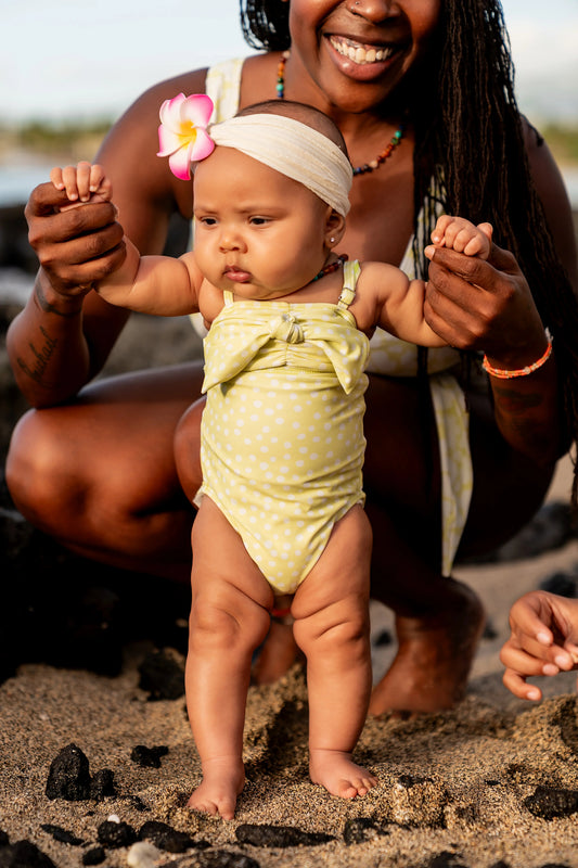 Mini Sweetheart One Piece | Lime Drop