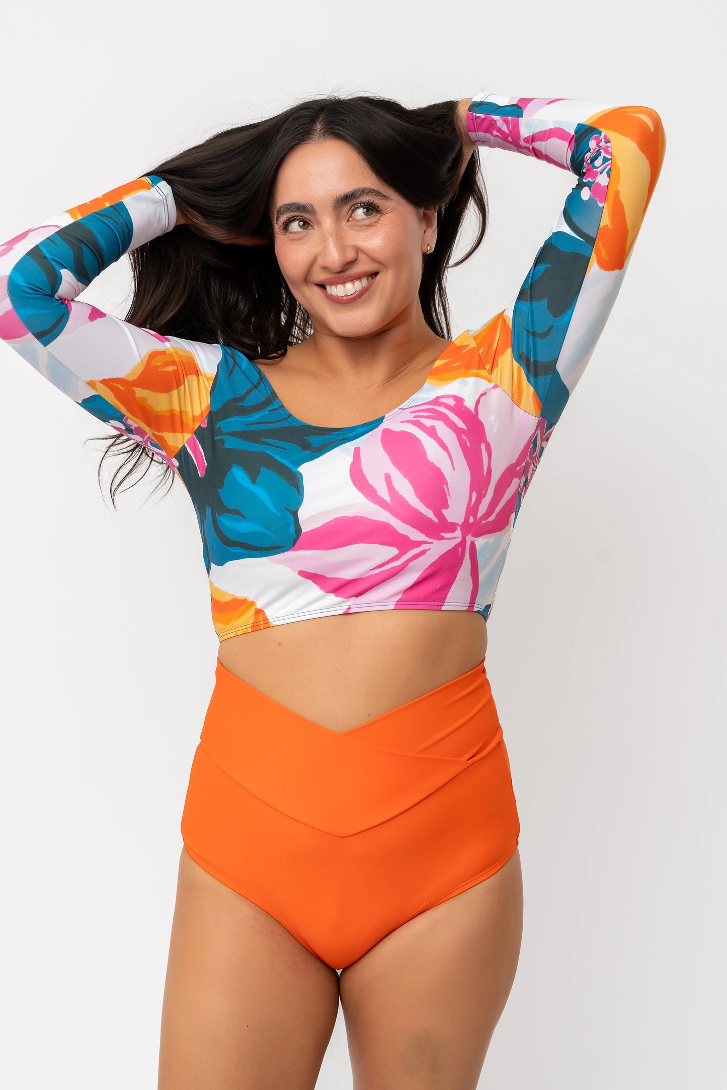 Surfer Top | Floral Fusion