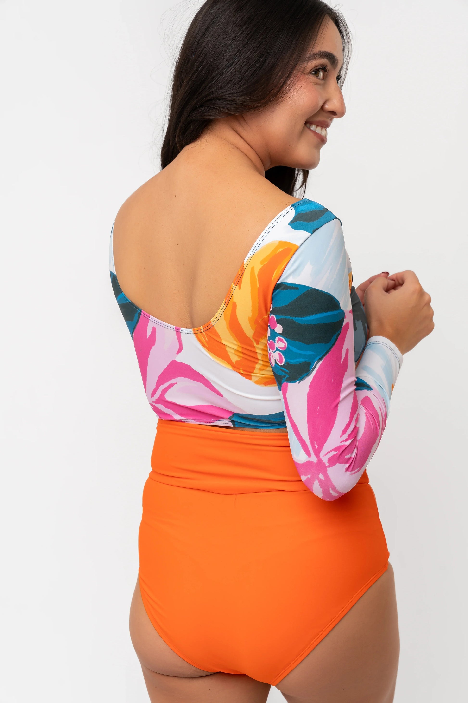  Surfer Top | Floral Fusion