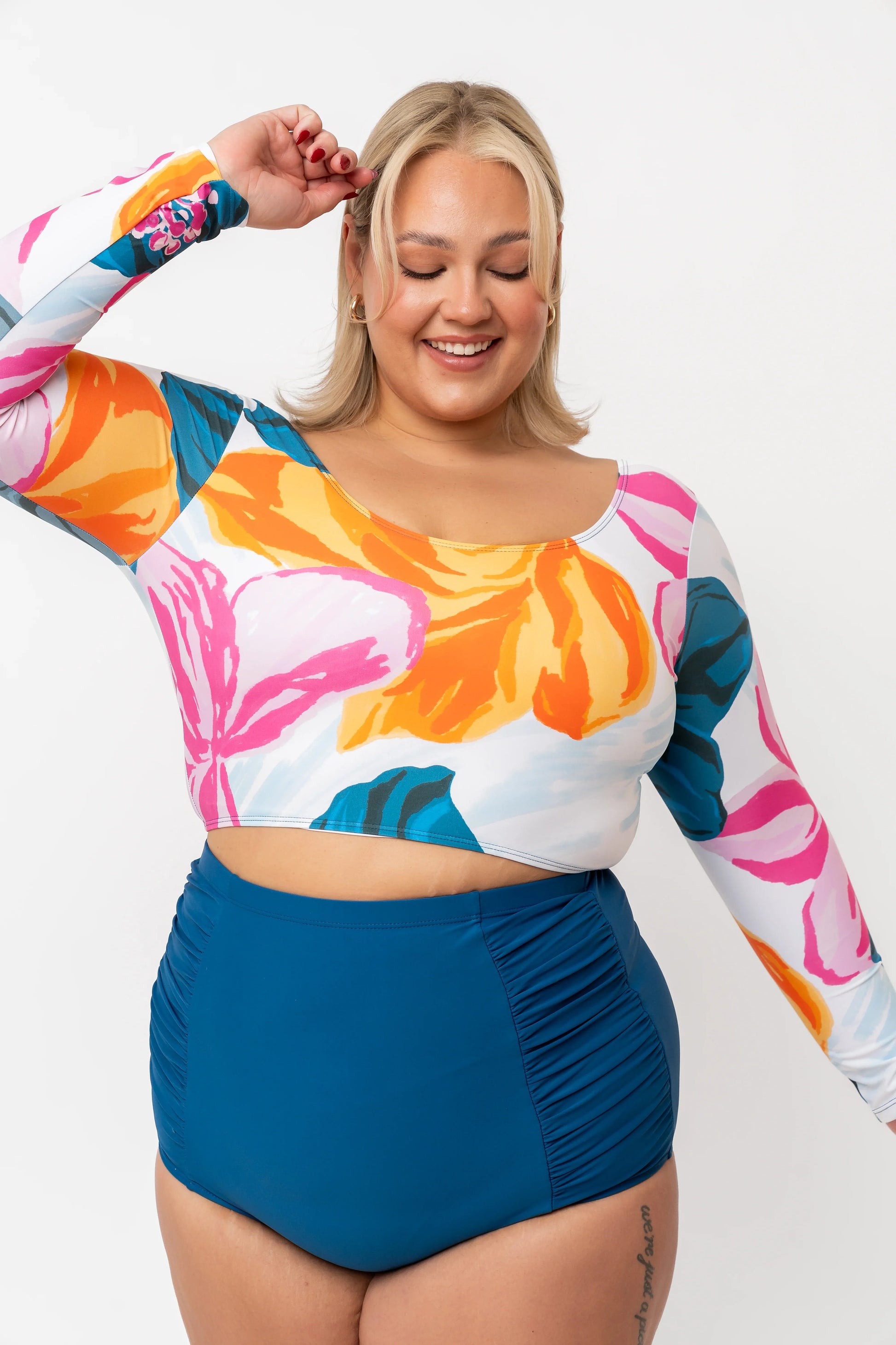  Surfer Top | Floral Fusion