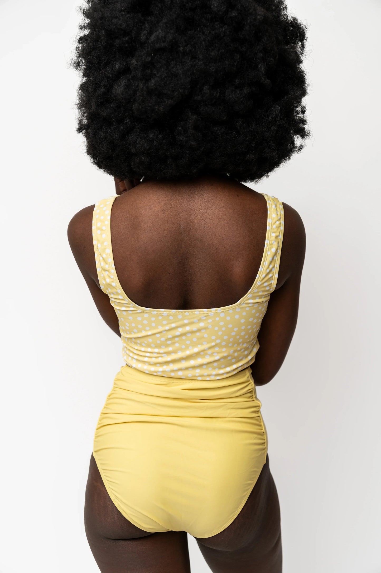  High Rise Barefoot Bottom | Lemon