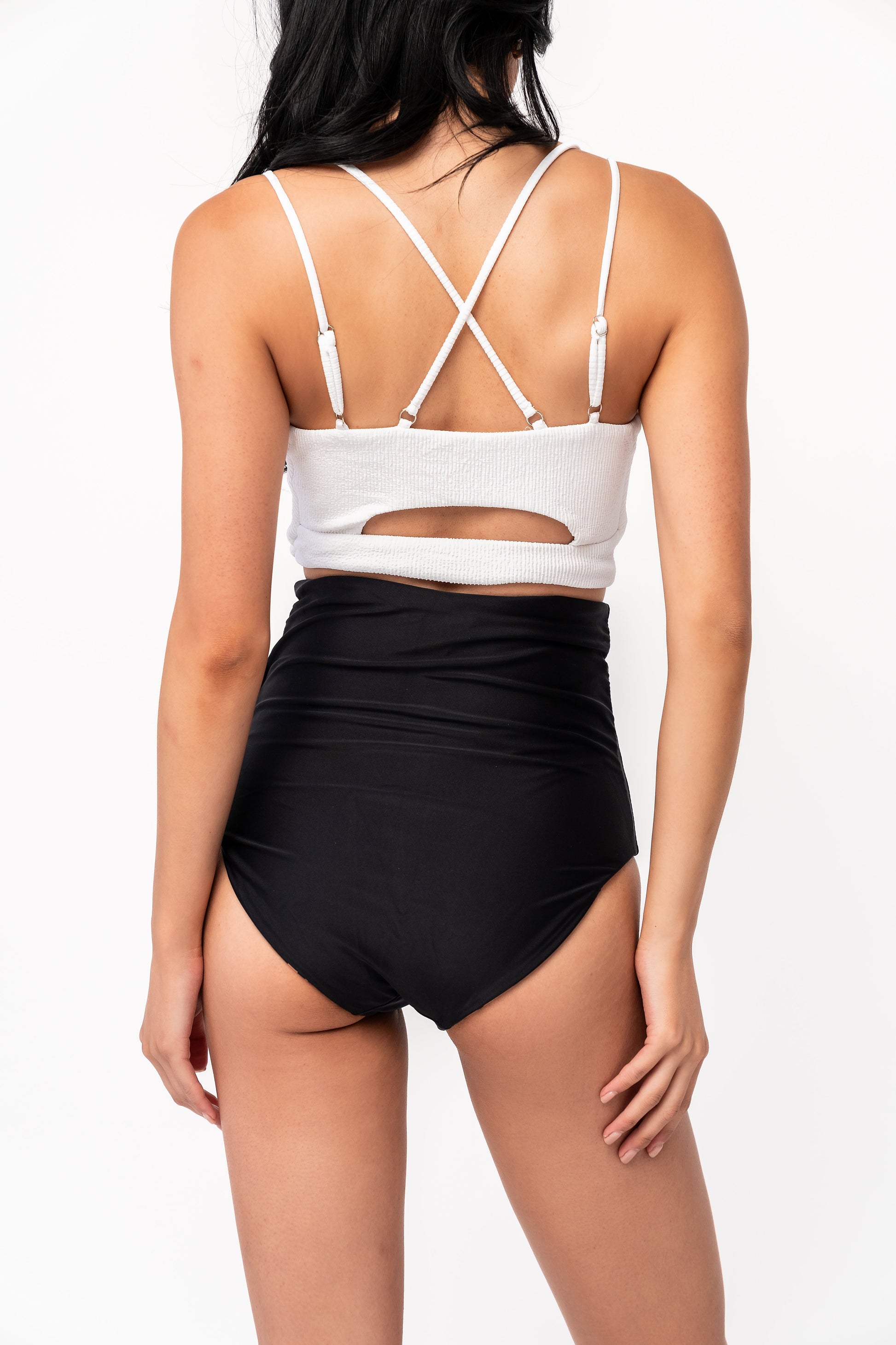  Bali Reversible Bottoms | Black & Leopard Print | Final Sale