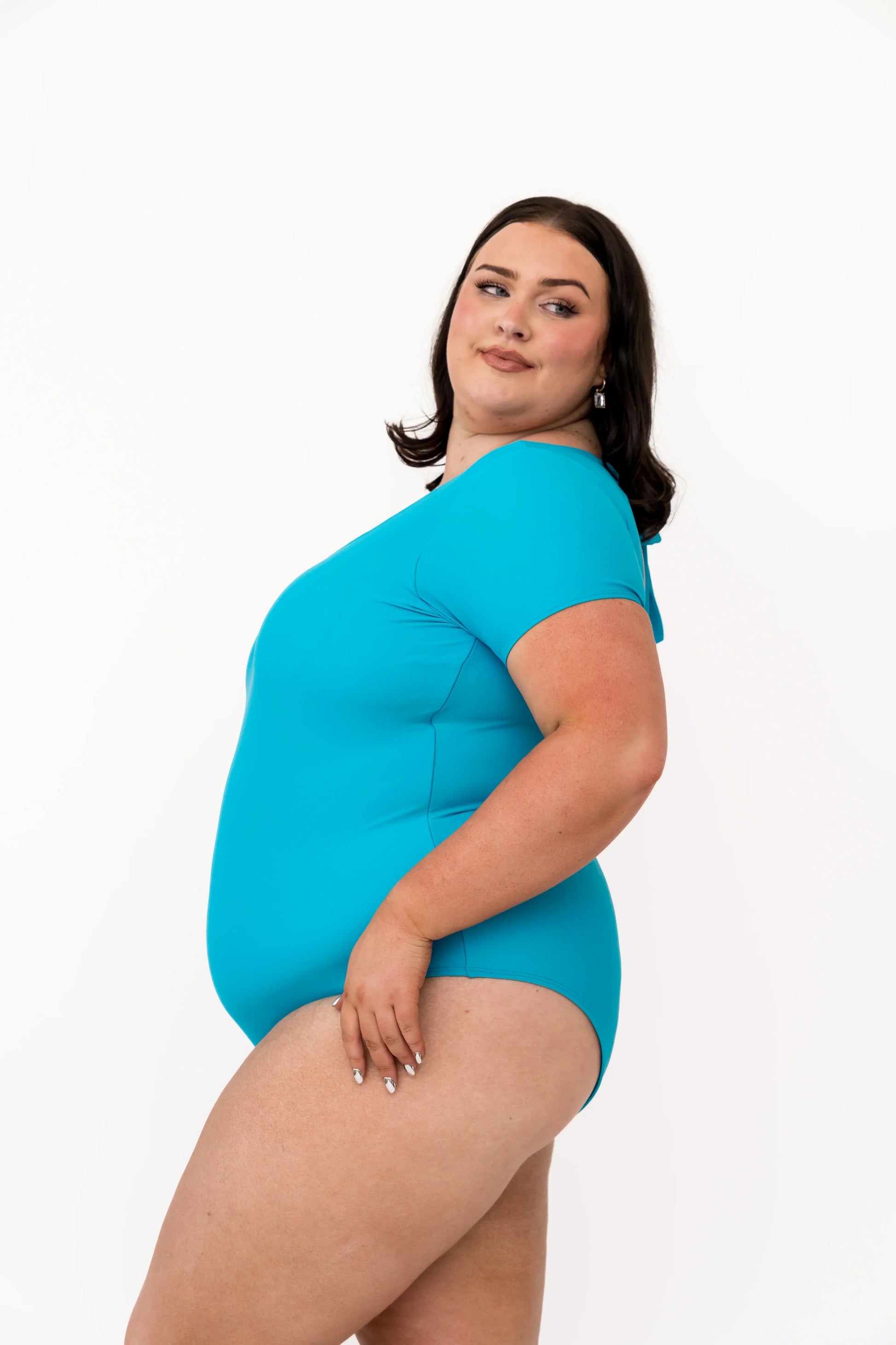  Kirra One Piece | Aquamarine