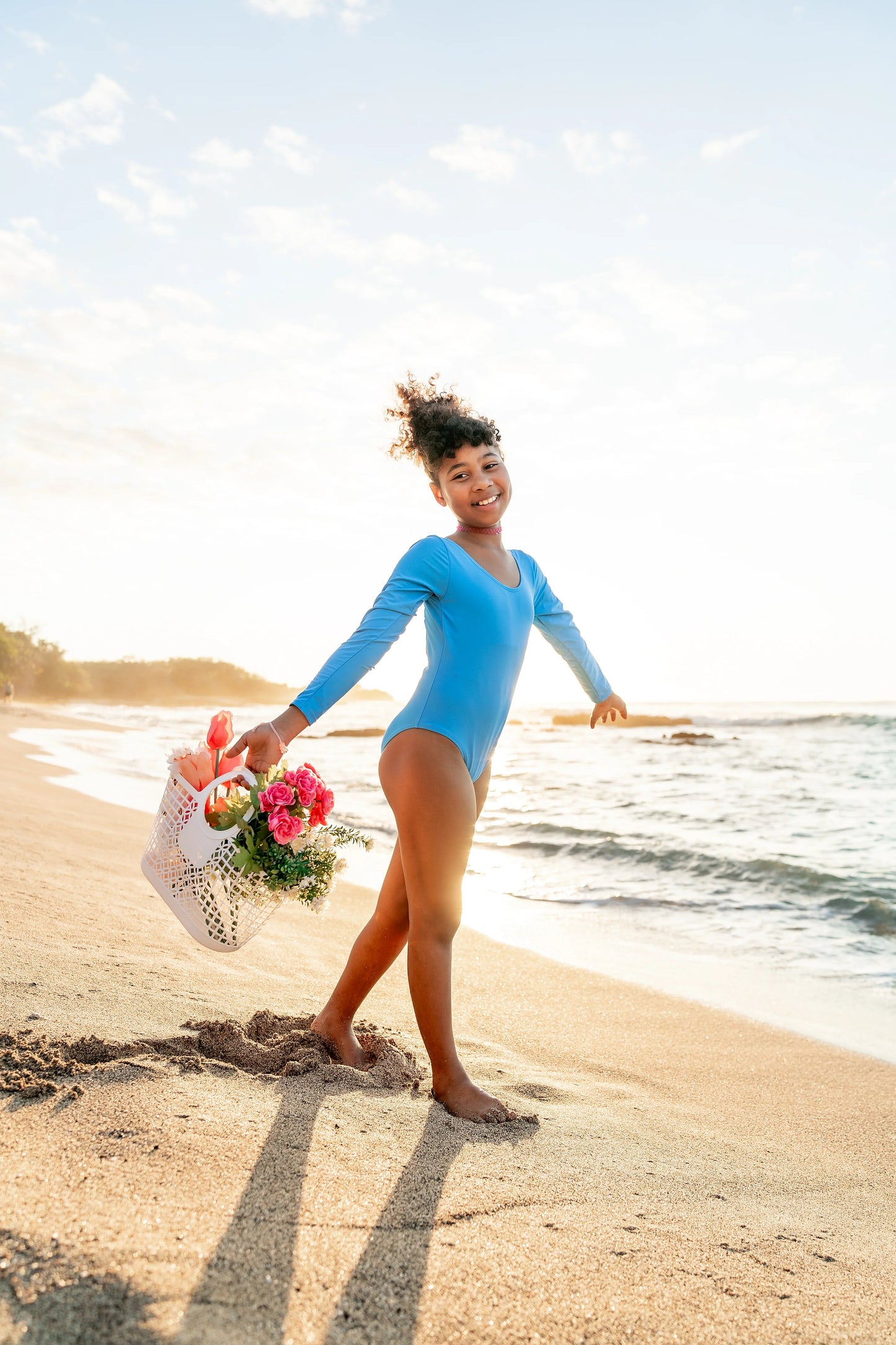  Mini Surfer Girl One Piece | Blue Wave