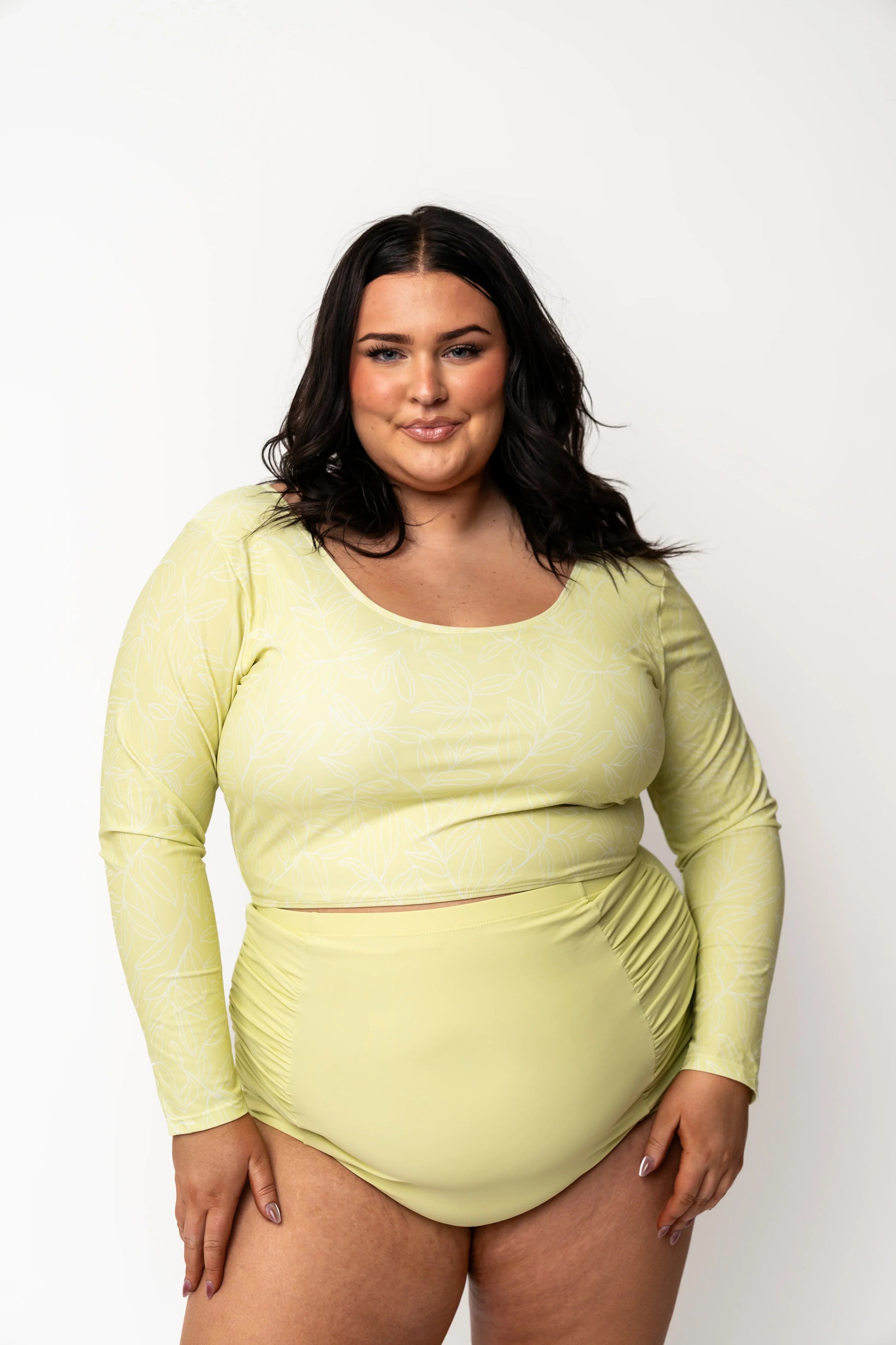  Surfer Top | Lime Garden
