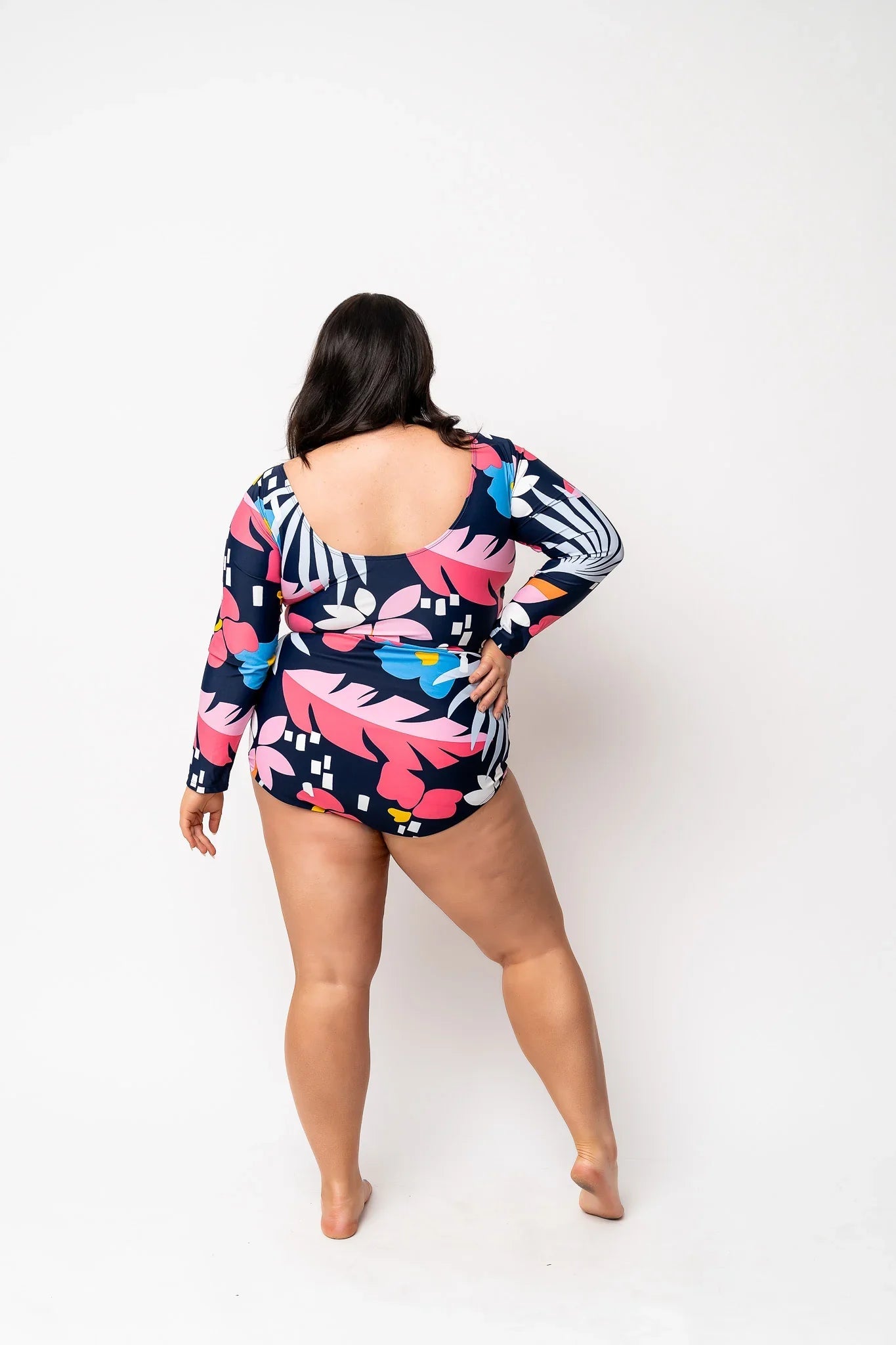  Surfer Top | Blue Wave Floral