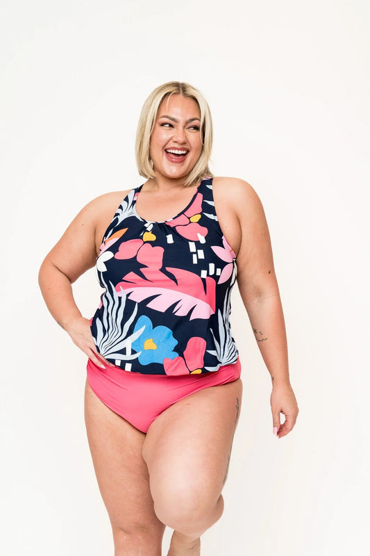  Chase Top | Blue Wave Floral