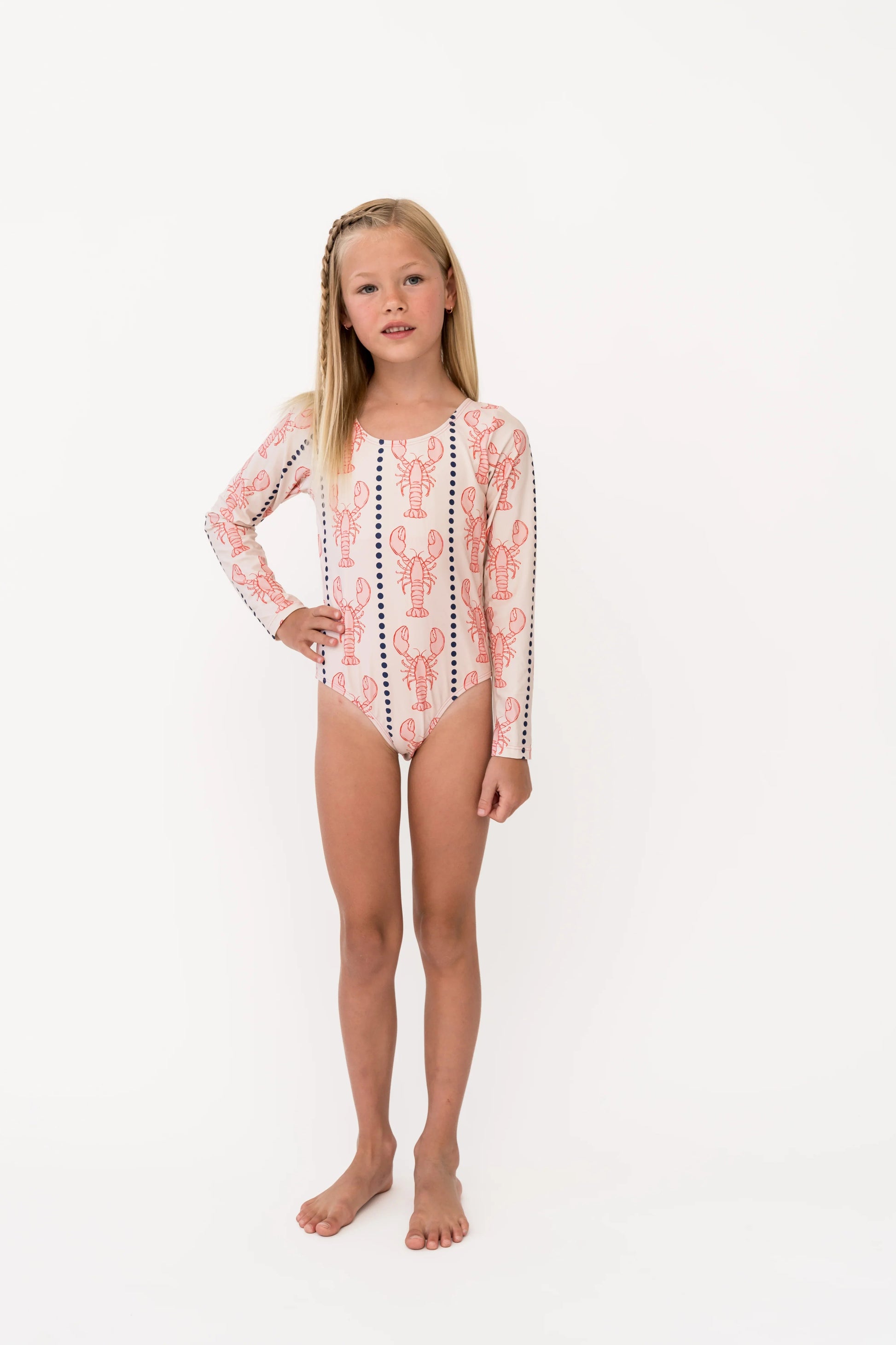  Mini Surfer Girl One Piece | Lobster Bay