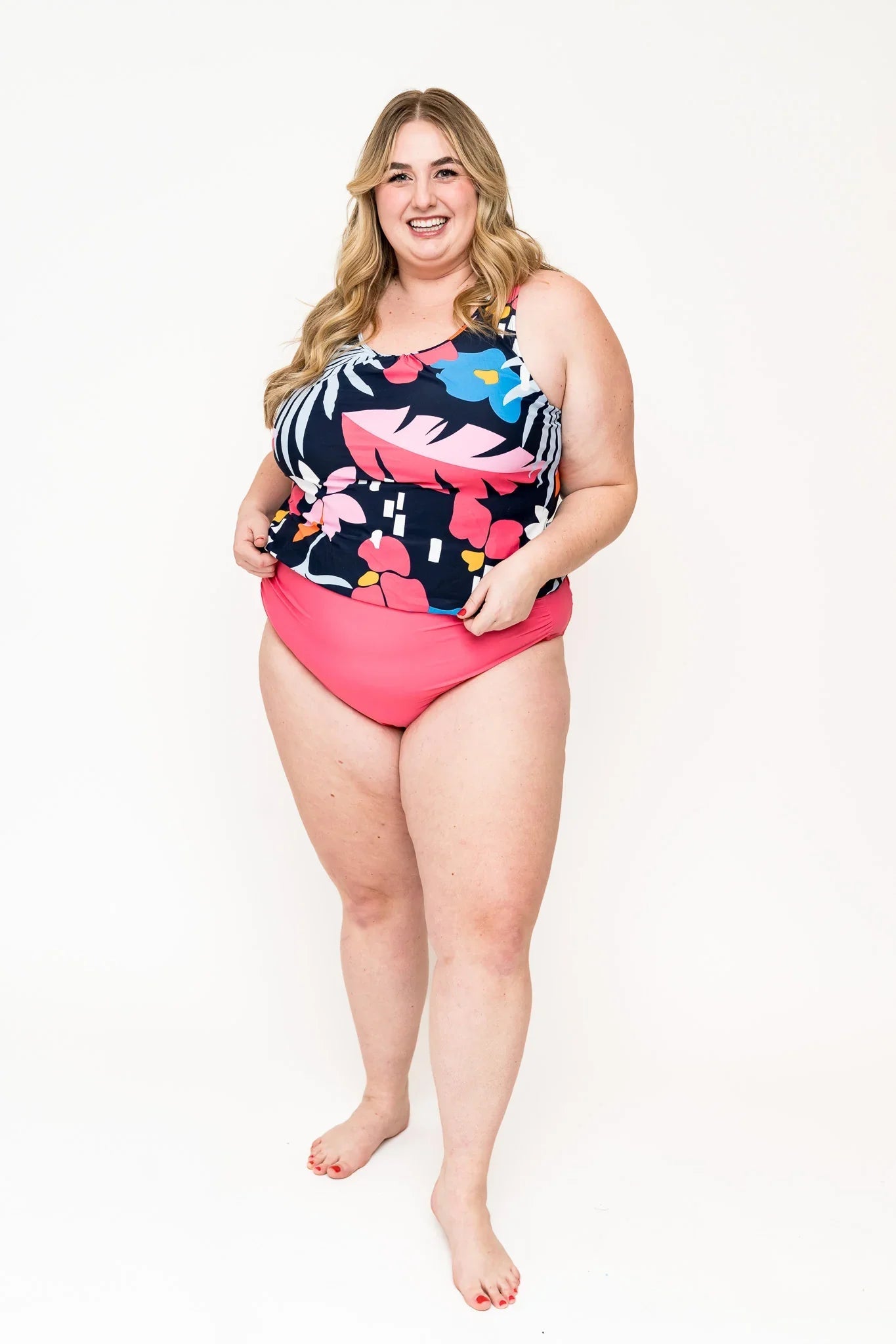  Chase Top | Blue Wave Floral