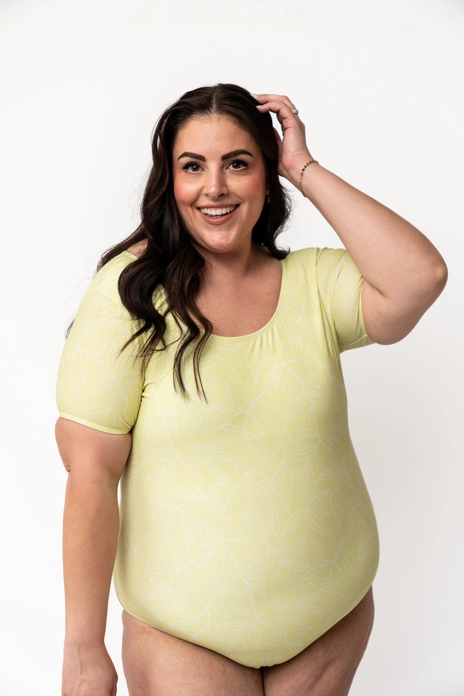  Kirra One Piece | Lime Garden