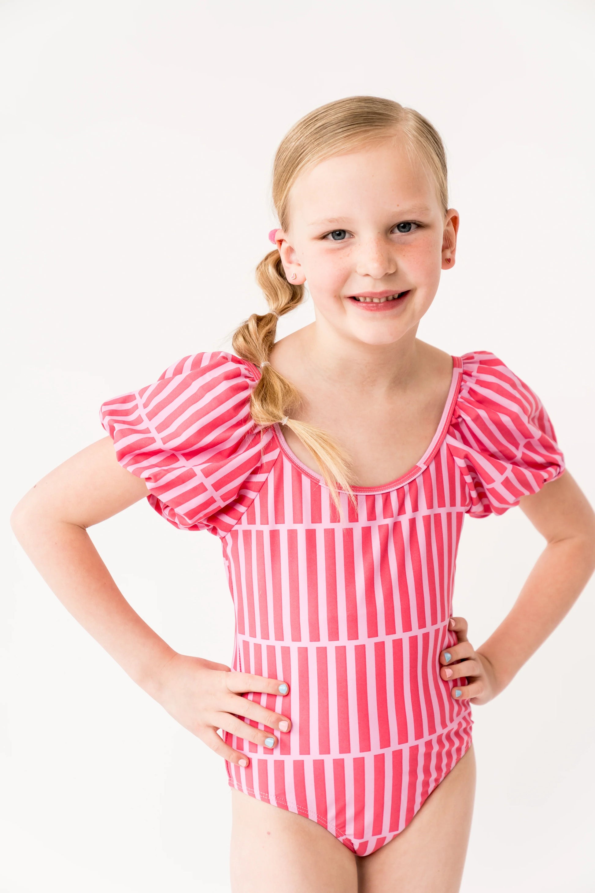  Mini Pura Vida One Piece | Pink Stripe