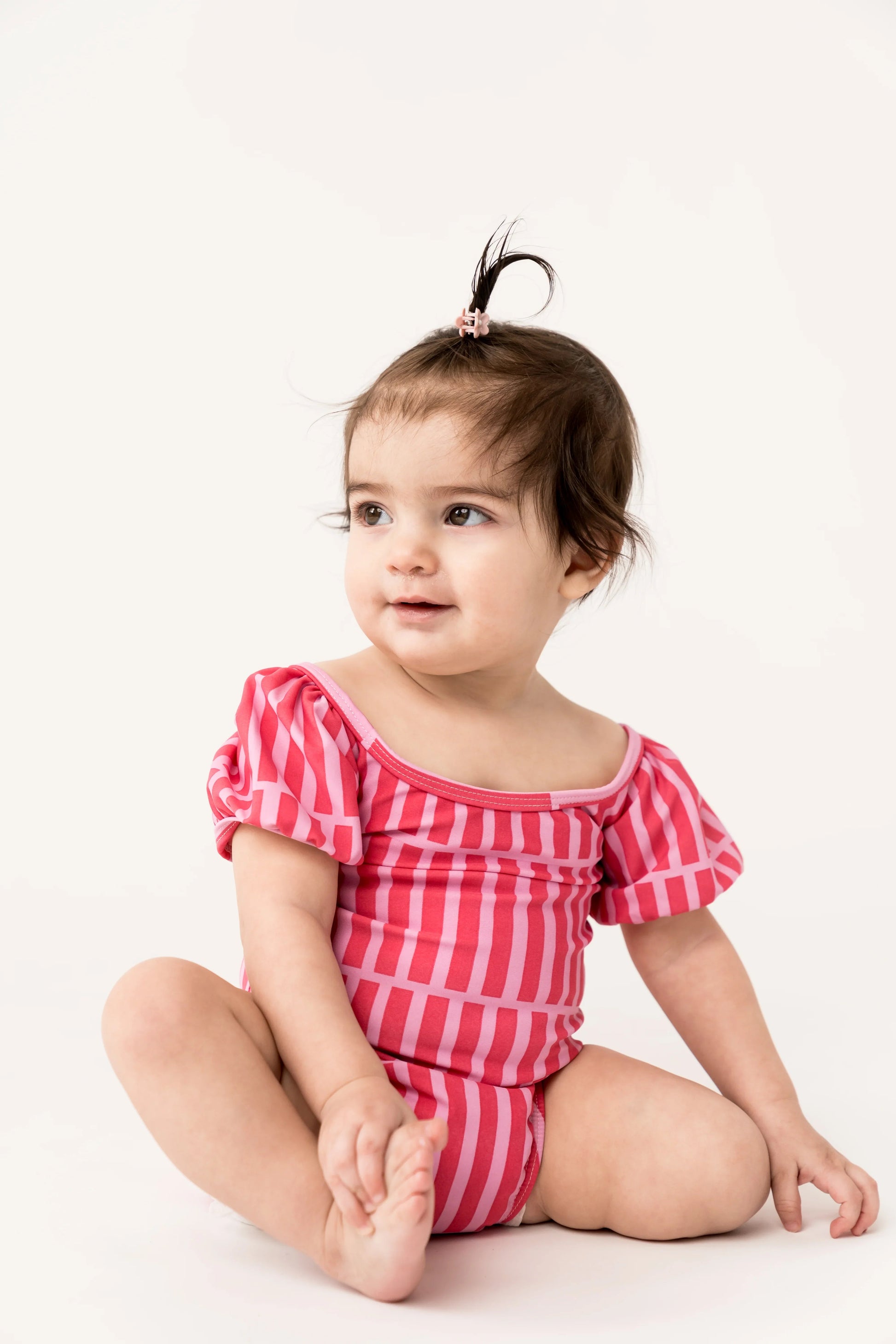  Mini Pura Vida One Piece | Pink Stripe