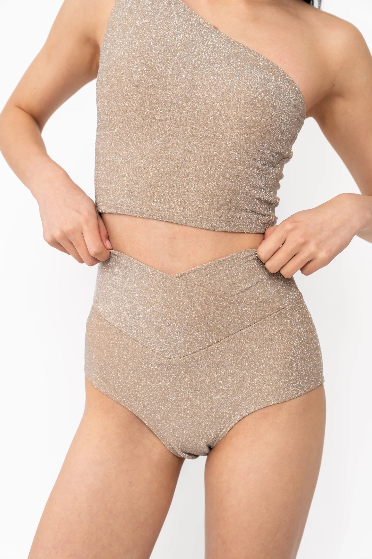  Vacationer Bottom | Champagne Shimmer